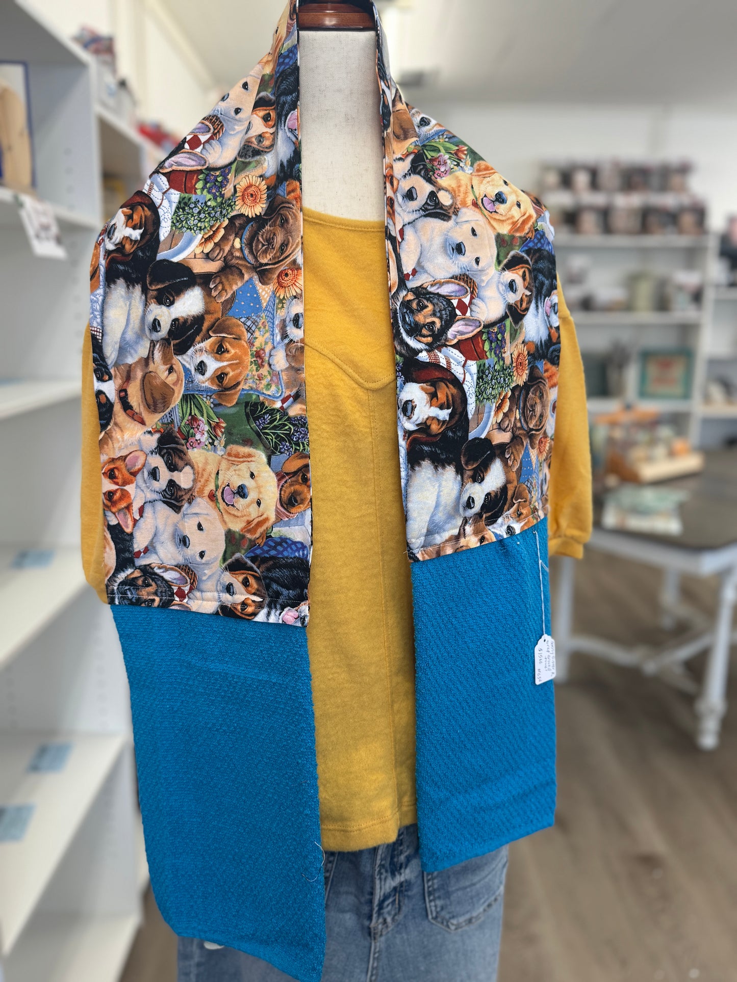 Handmade Wrap-Around Neck Towel (7)