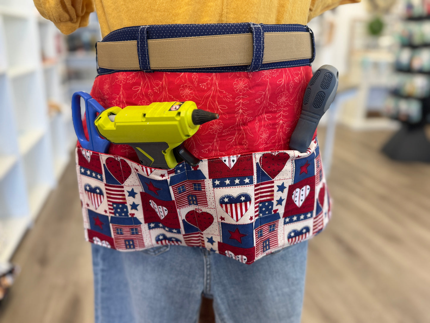 Handmade Tool Belt / Garden Belt / Half Apron (4)