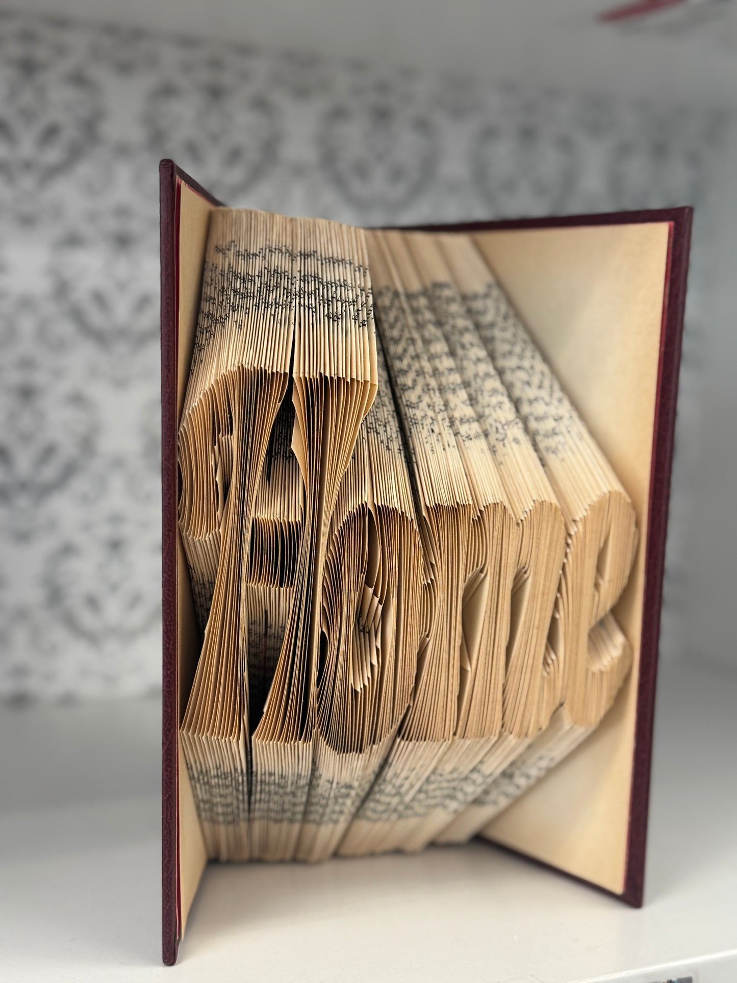 Folded Book Art - Home