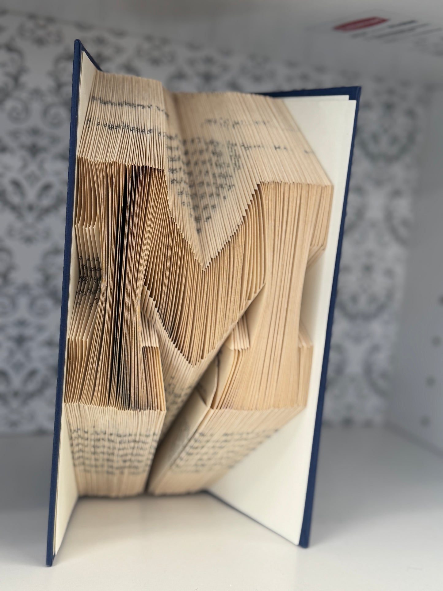 Folded Book Art - Michigan University