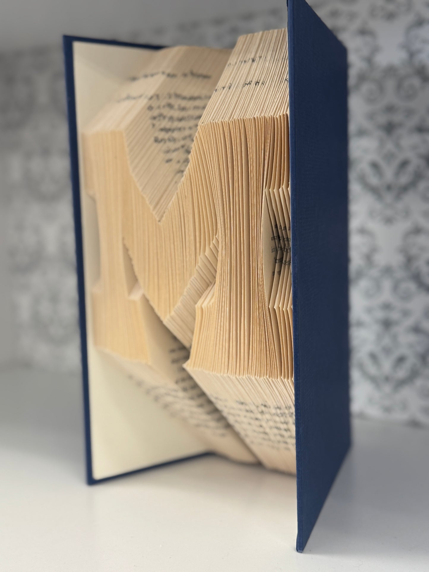 Folded Book Art - Michigan University