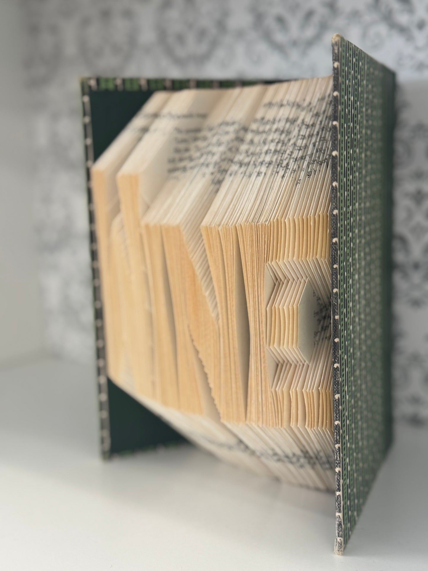 Folded Book Art - Wine