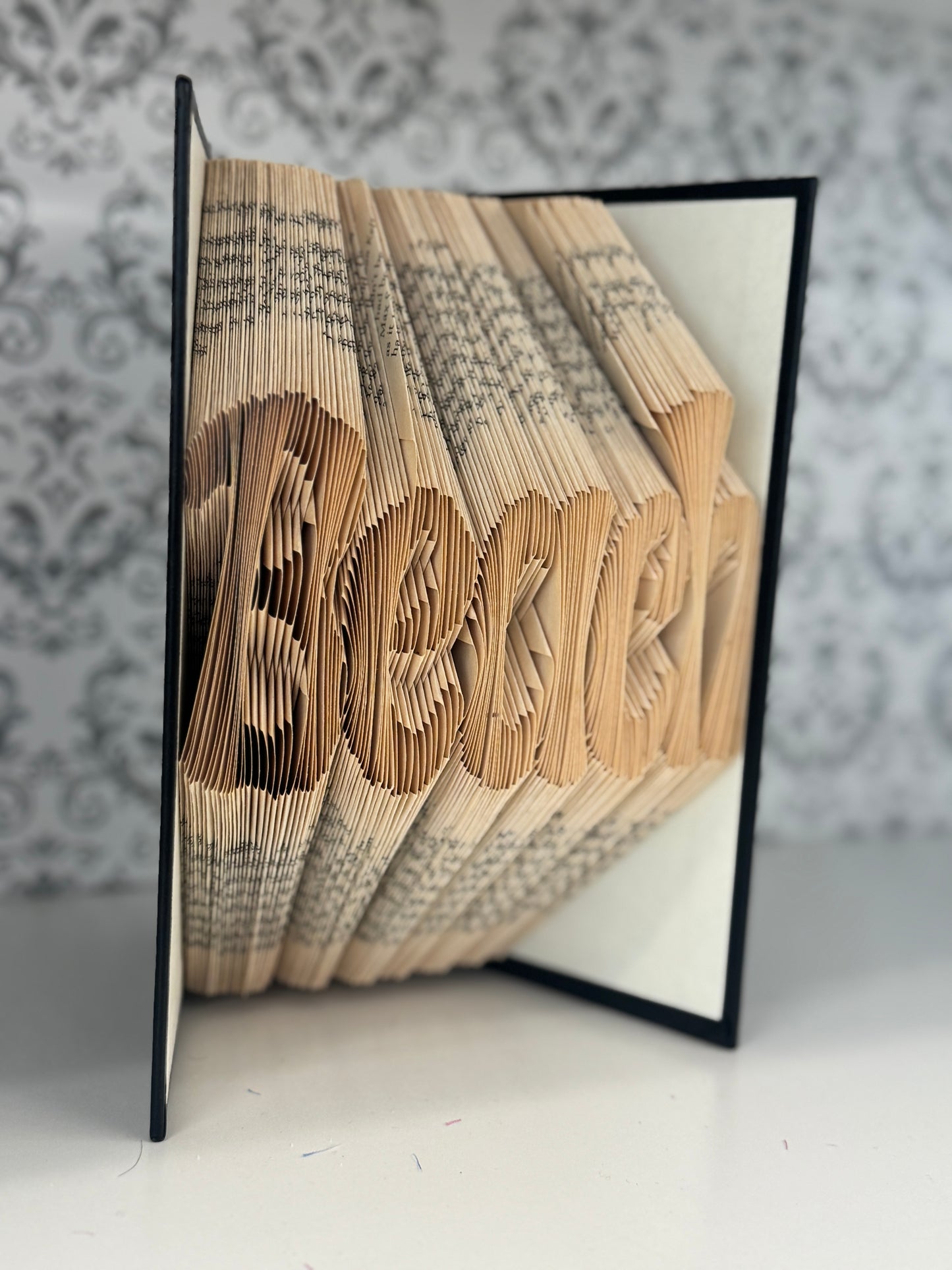 Folded Book Art - Beach
