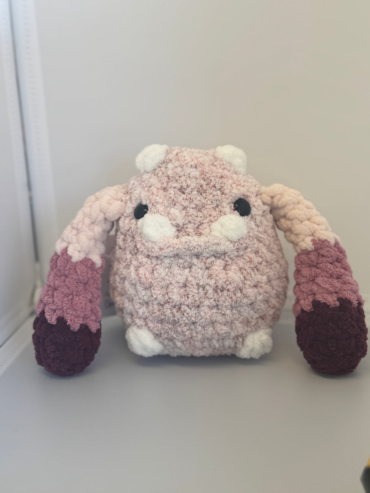 Handmade Crocheted Stuffed Animals - Milo Monster
