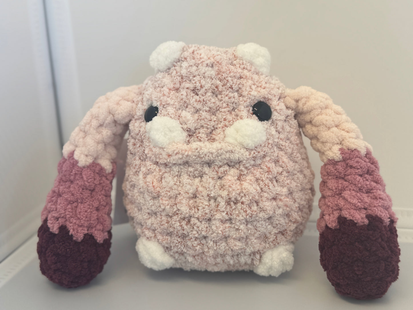 Handmade Crocheted Stuffed Animals - Milo Monster