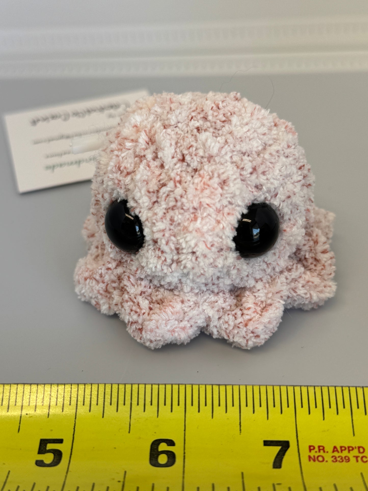 Handmade Crocheted Stuffed Animals - Mini Octopus