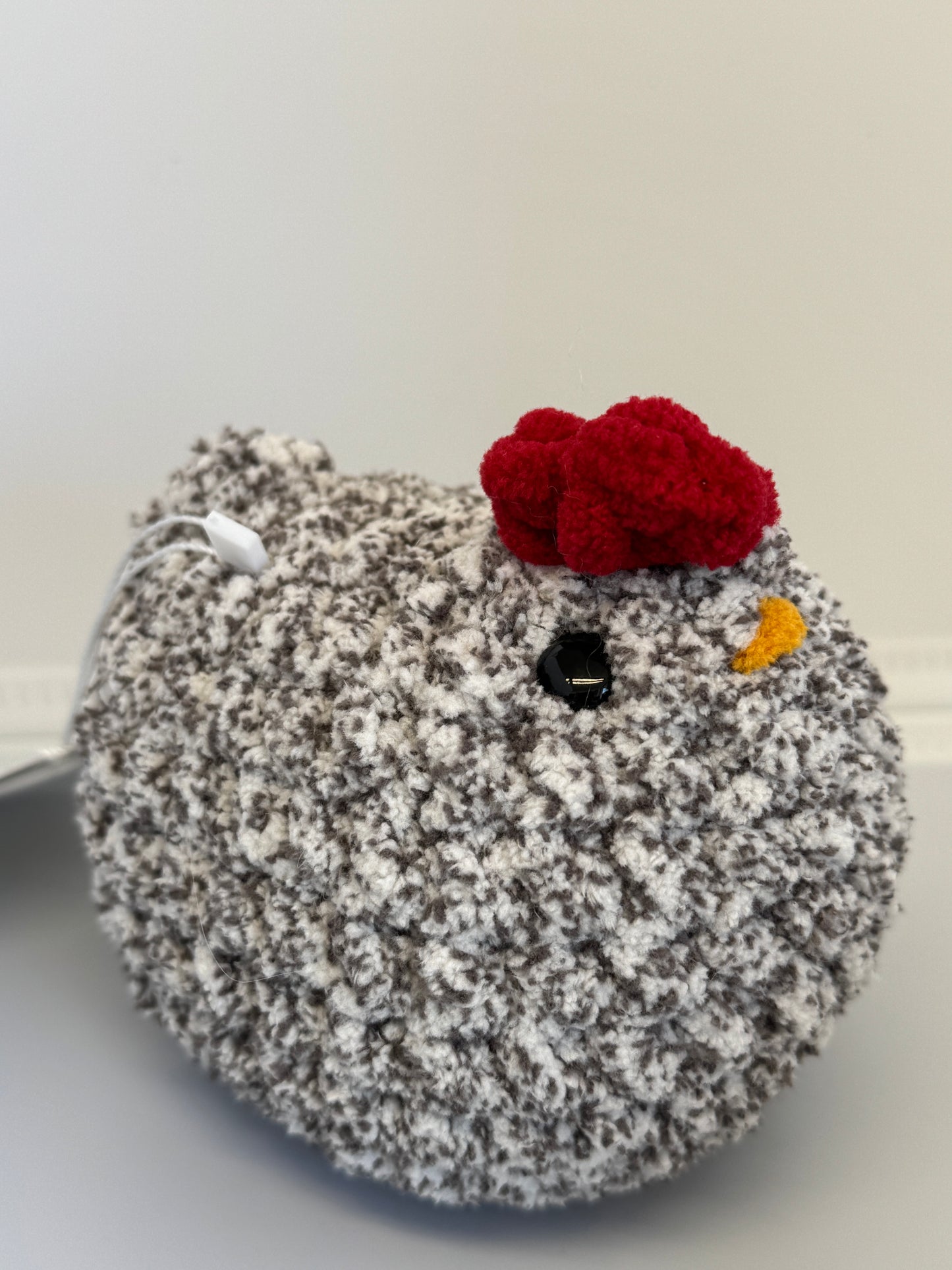 Handmade Crocheted Stuffed Animals - Mabel Chicken
