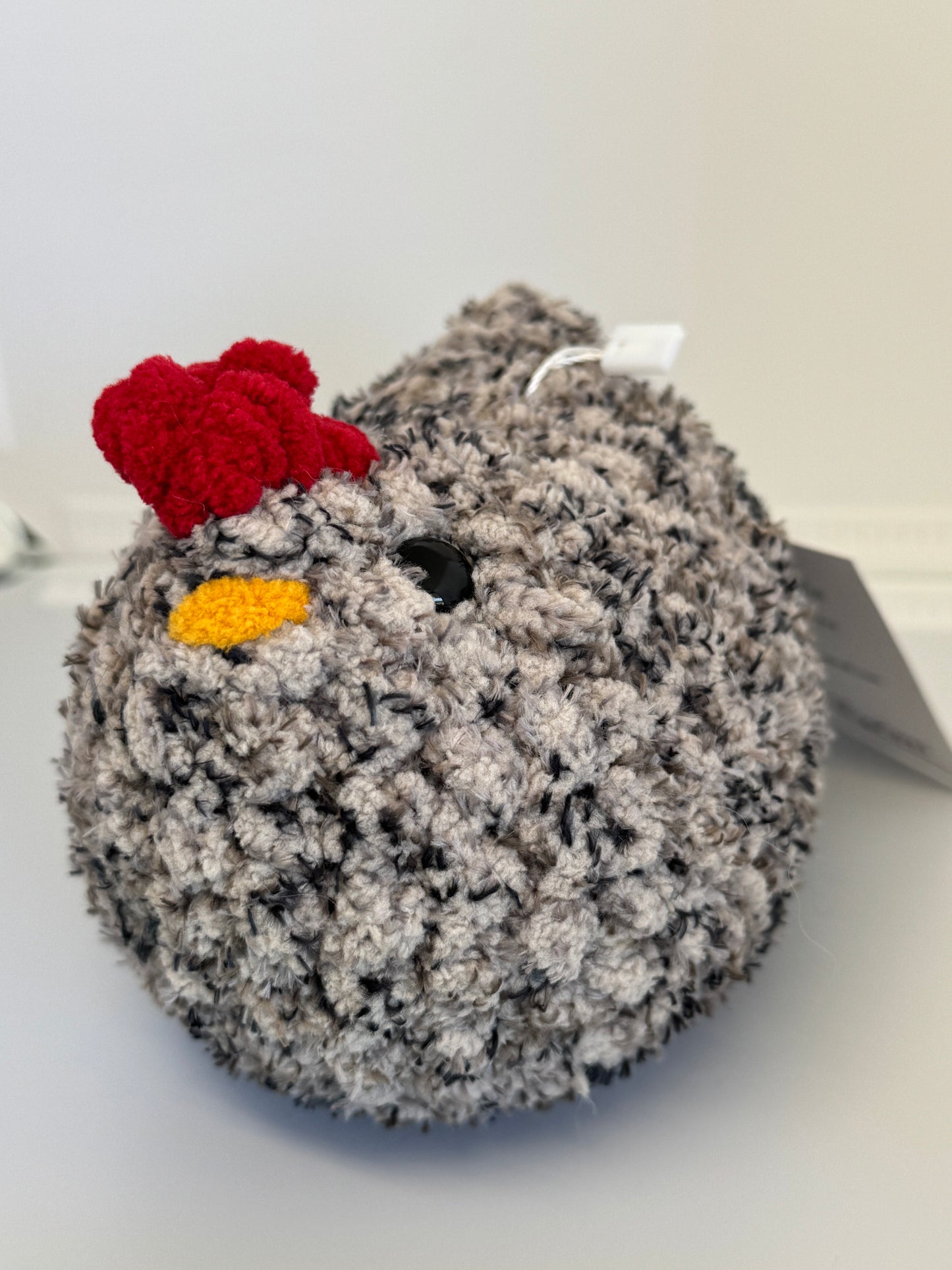 Handmade Crocheted Stuffed Animals - Mabel Chicken