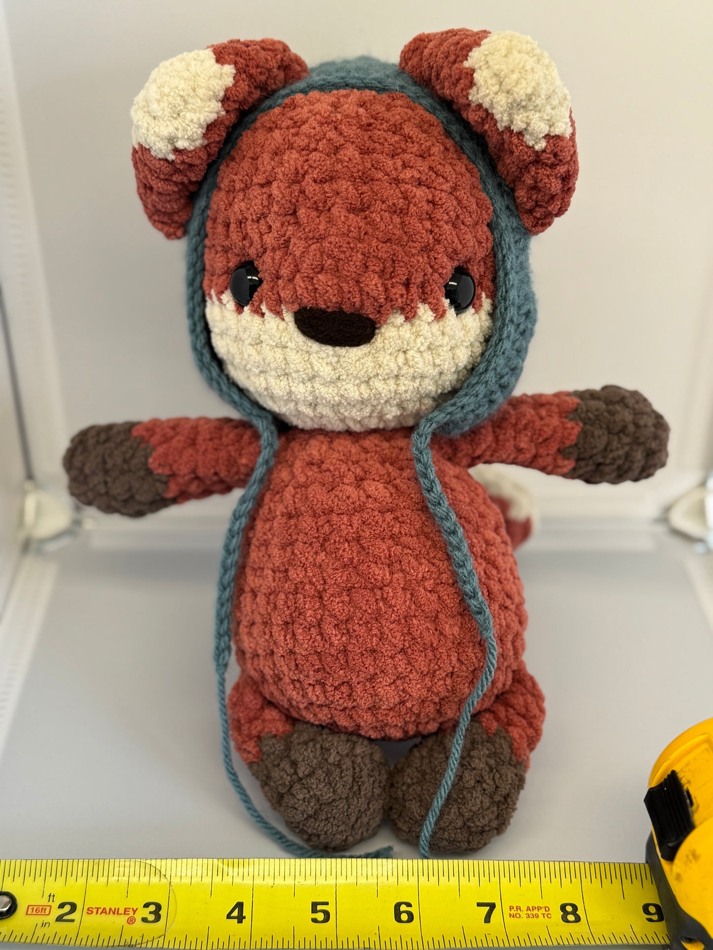 Handmade Crocheted Stuffed Animals - Fox