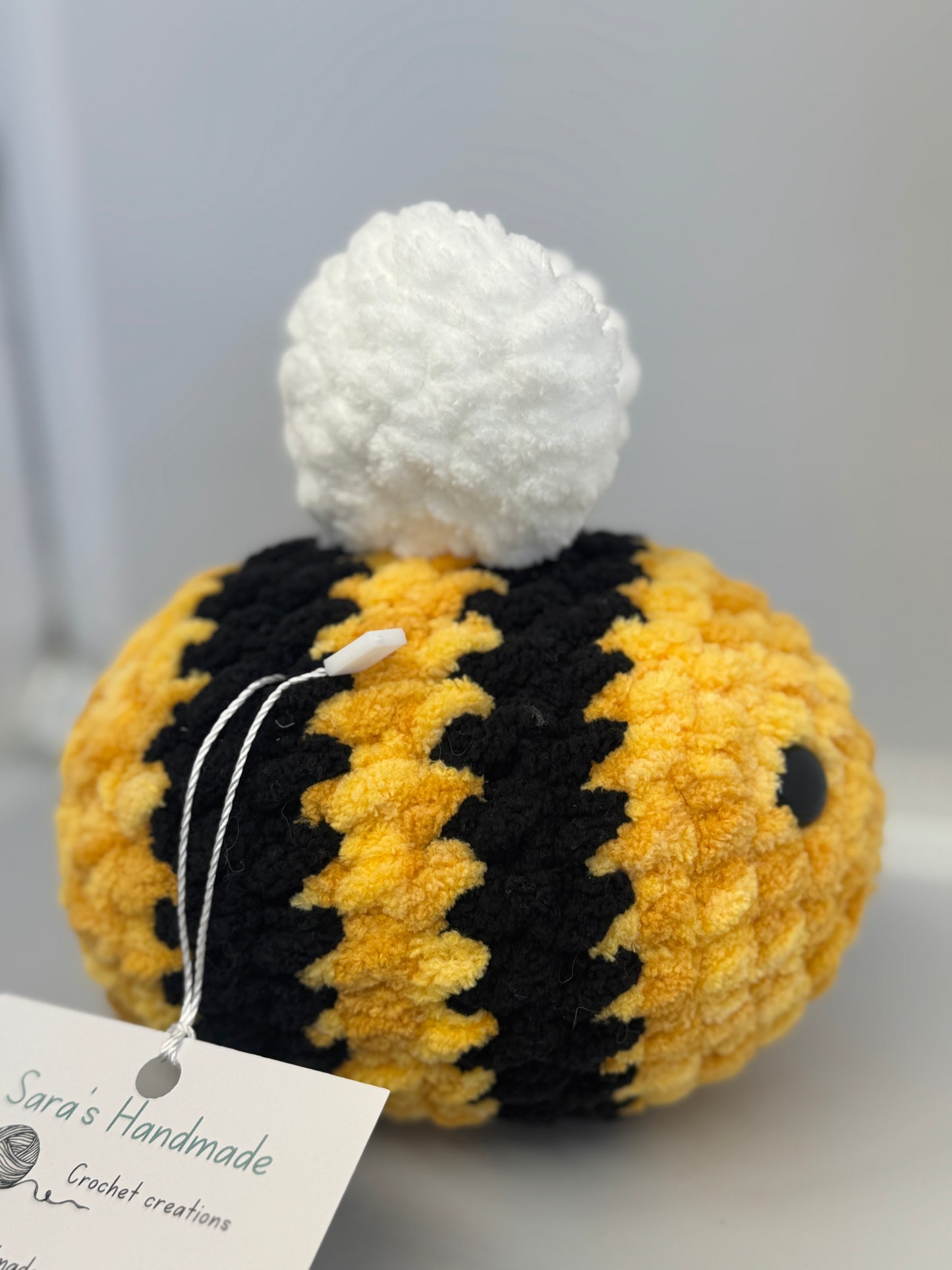 Handmade Crocheted Stuffed Animals - Bee