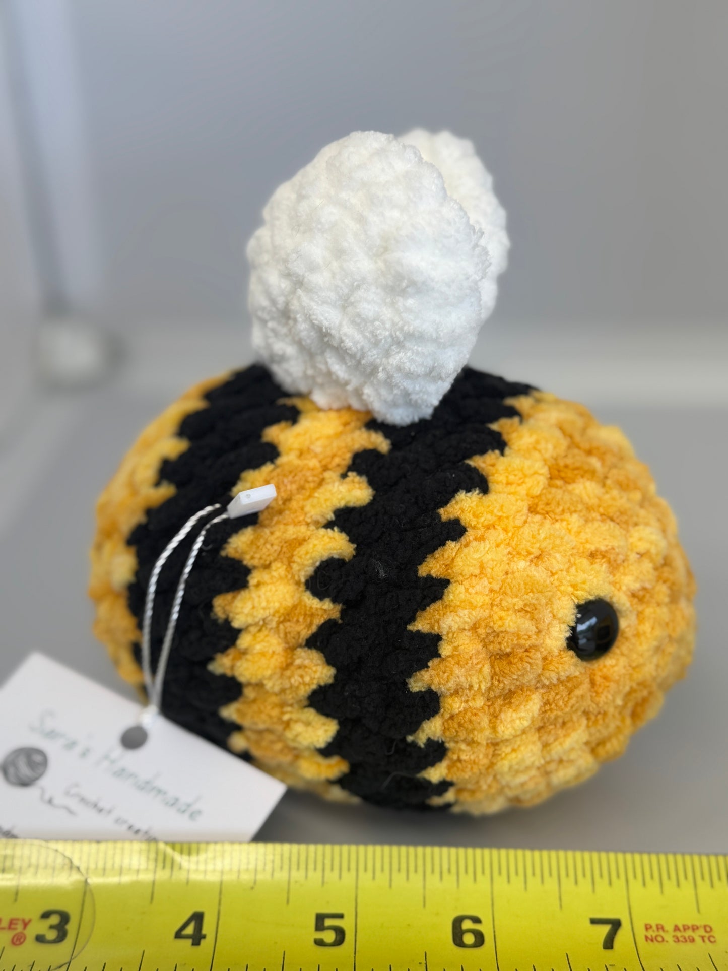 Handmade Crocheted Stuffed Animals - Bee