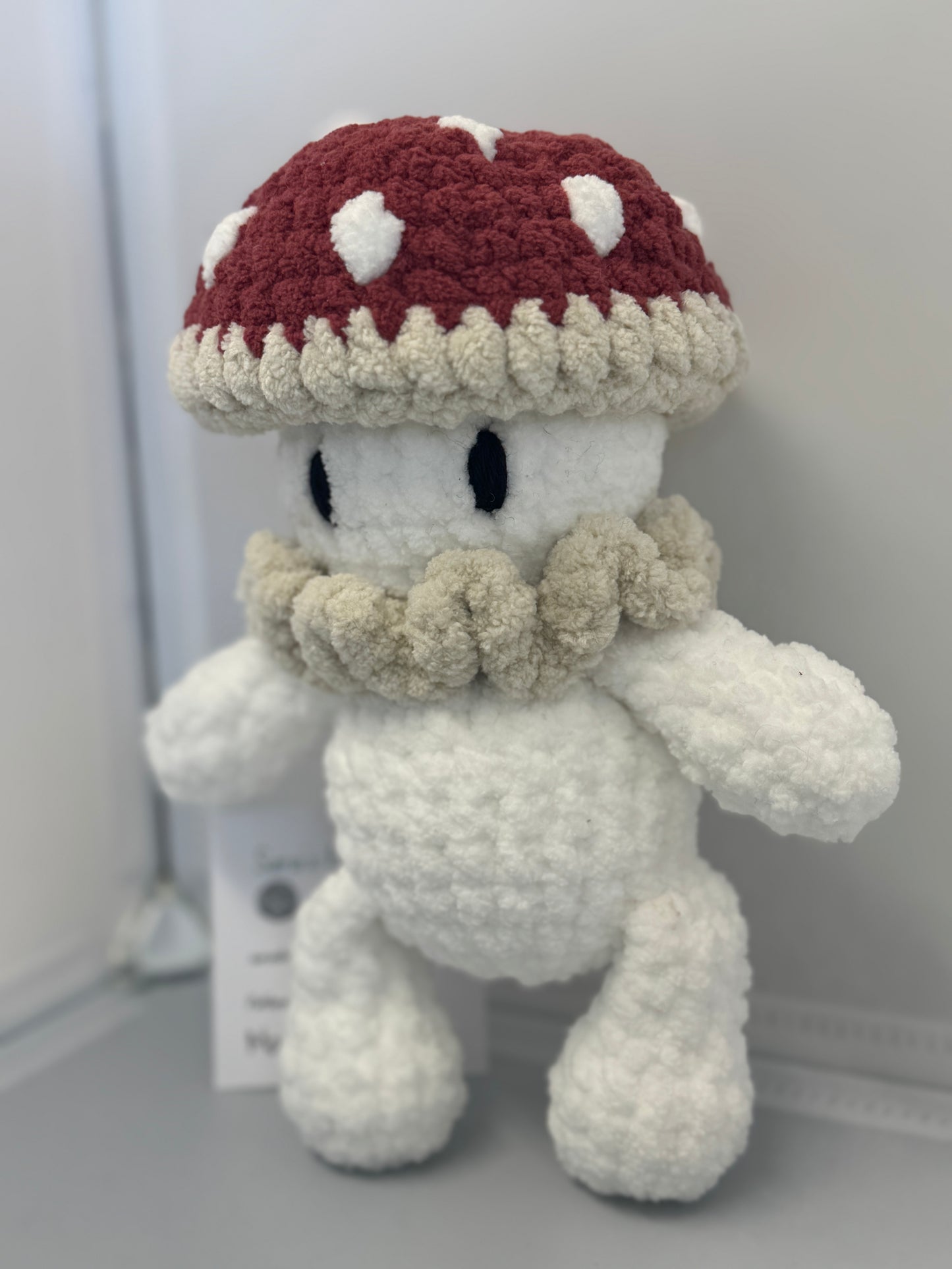 Handmade Crocheted Stuffed Animals - Magnolia Mushroom