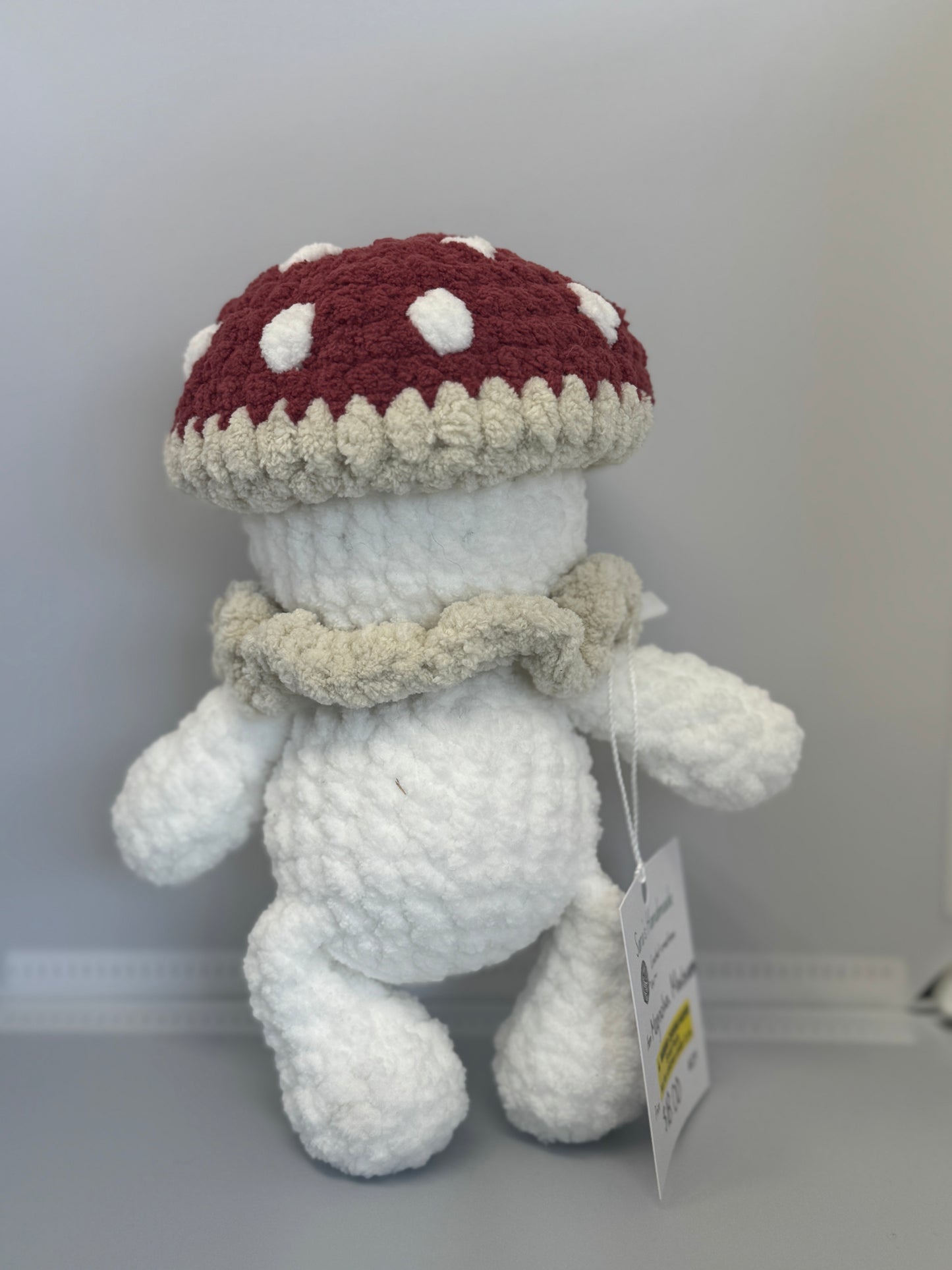 Handmade Crocheted Stuffed Animals - Magnolia Mushroom