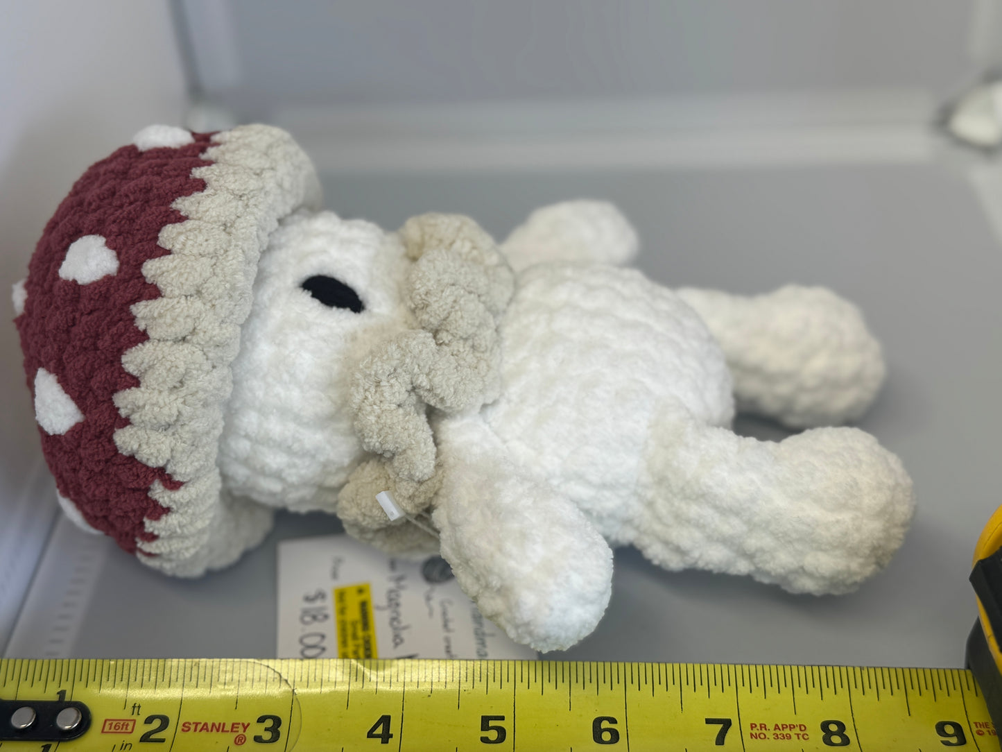 Handmade Crocheted Stuffed Animals - Magnolia Mushroom
