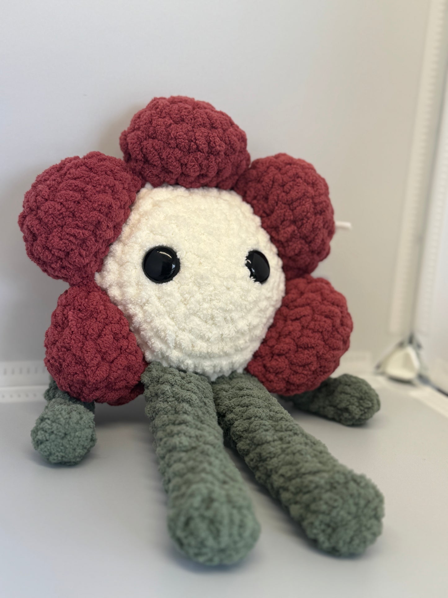Handmade Crocheted Stuffed Animals - Groovy Flower