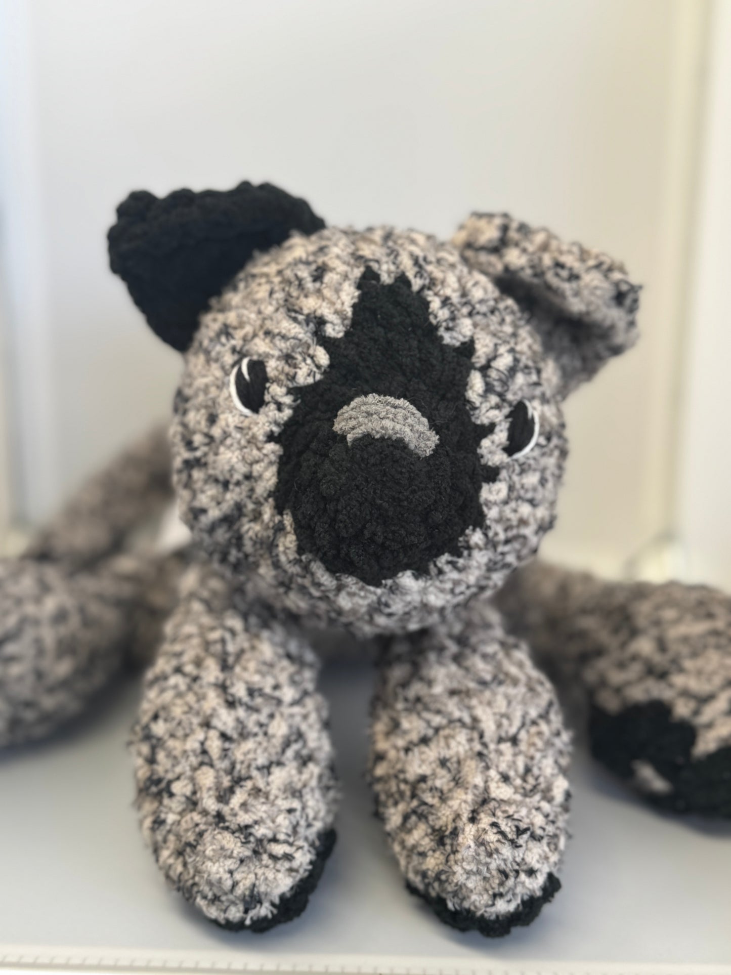 Handmade Crocheted Stuffed Animals - Knotted Kitten Plush