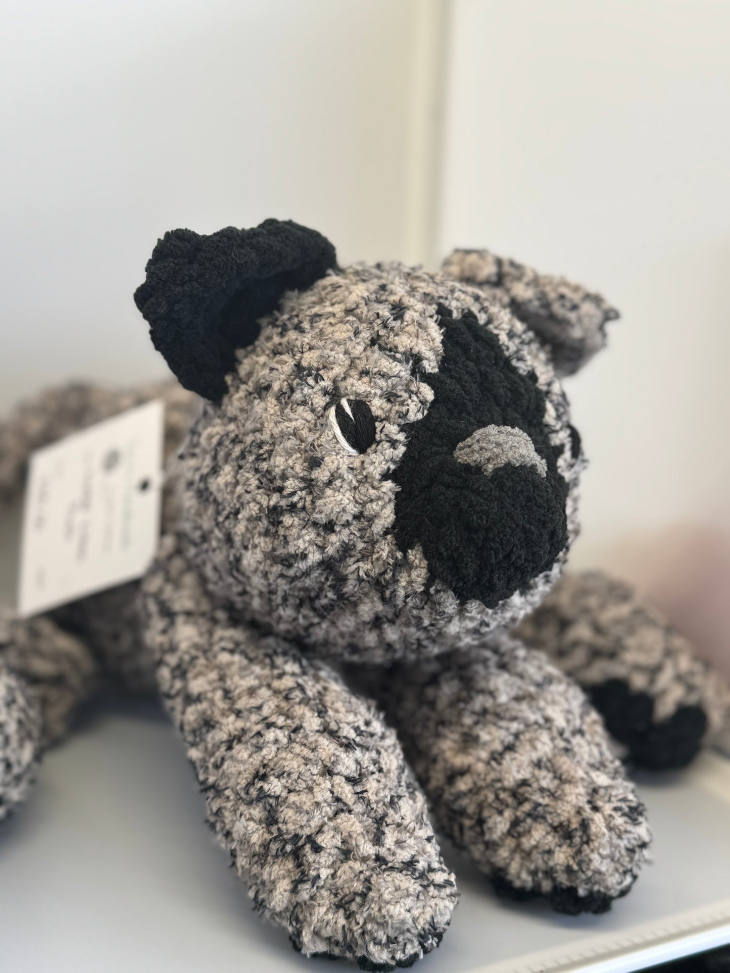 Handmade Crocheted Stuffed Animals - Knotted Kitten Plush