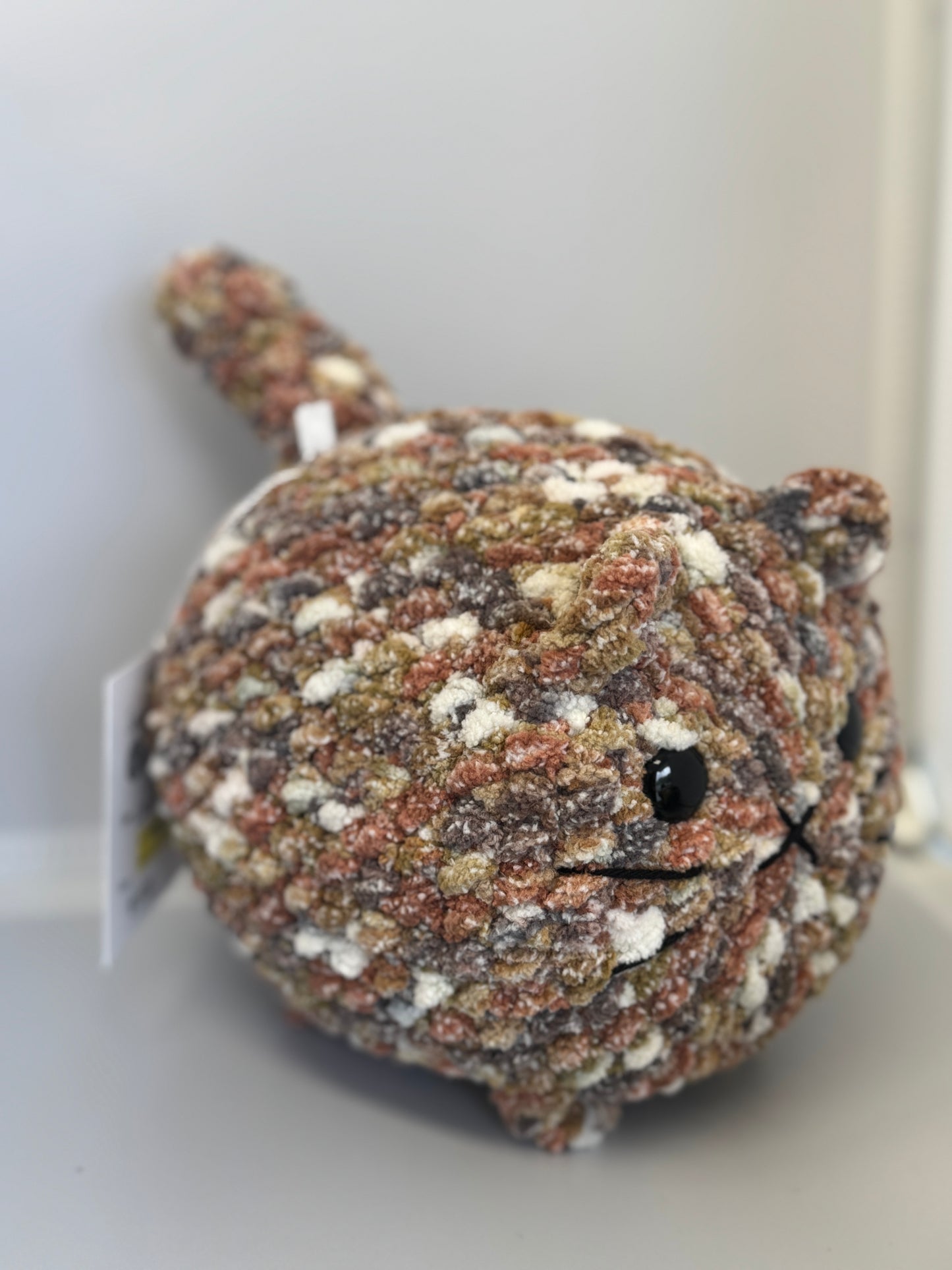 Handmade Crocheted Stuffed Animals - Loaf Cat
