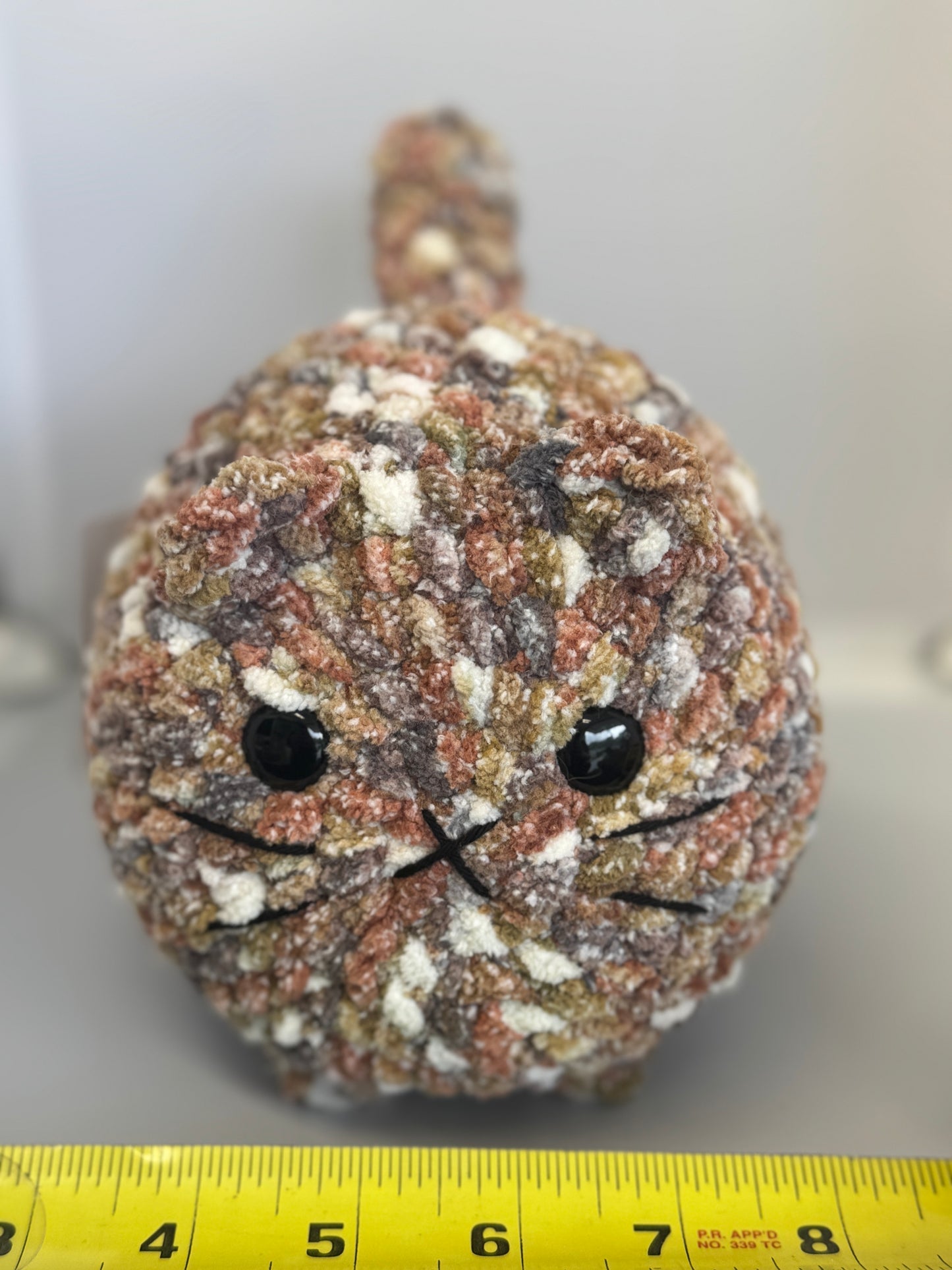 Handmade Crocheted Stuffed Animals - Loaf Cat