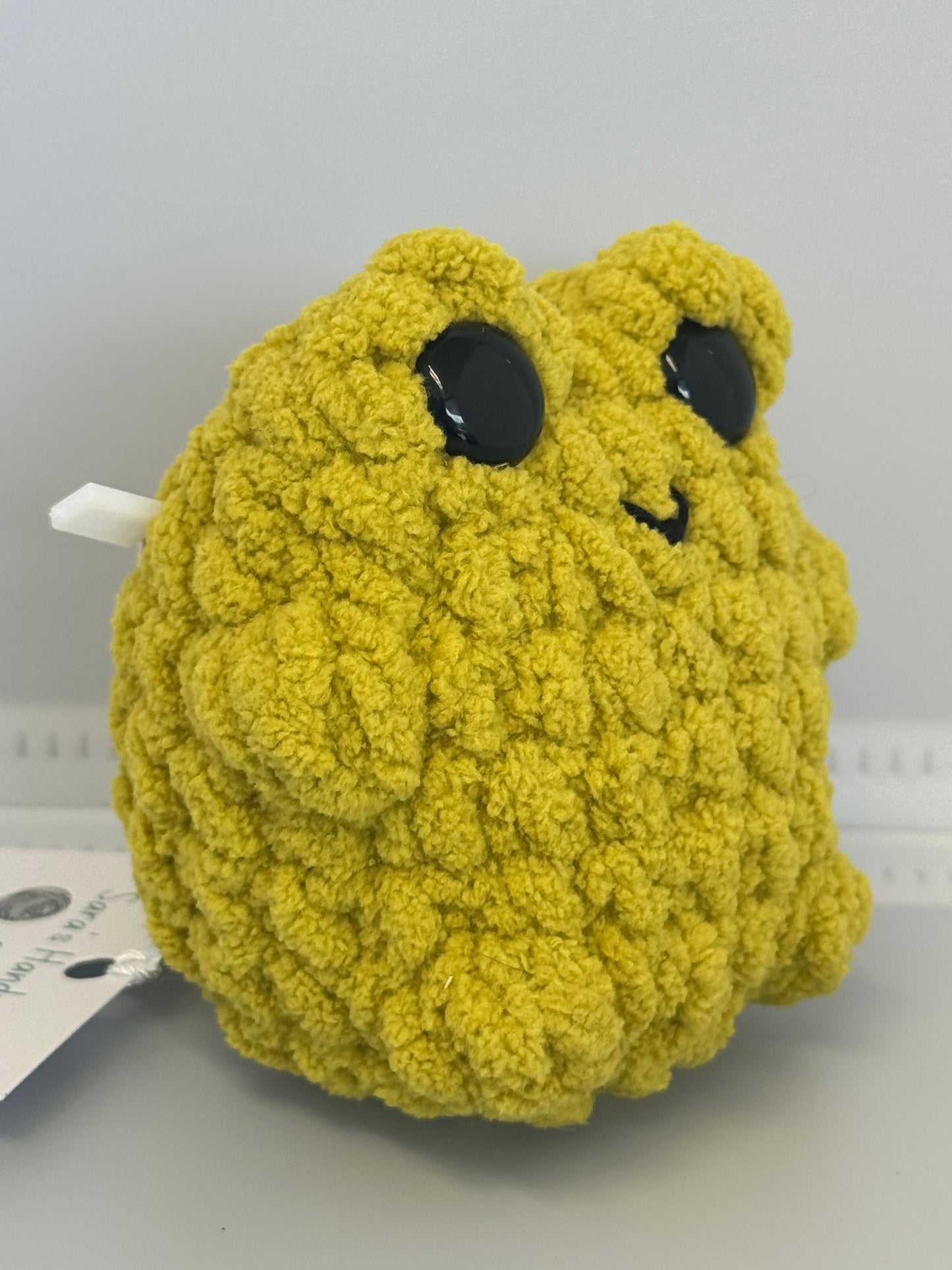 Handmade Crocheted Stuffed Animals - Chubby Frog