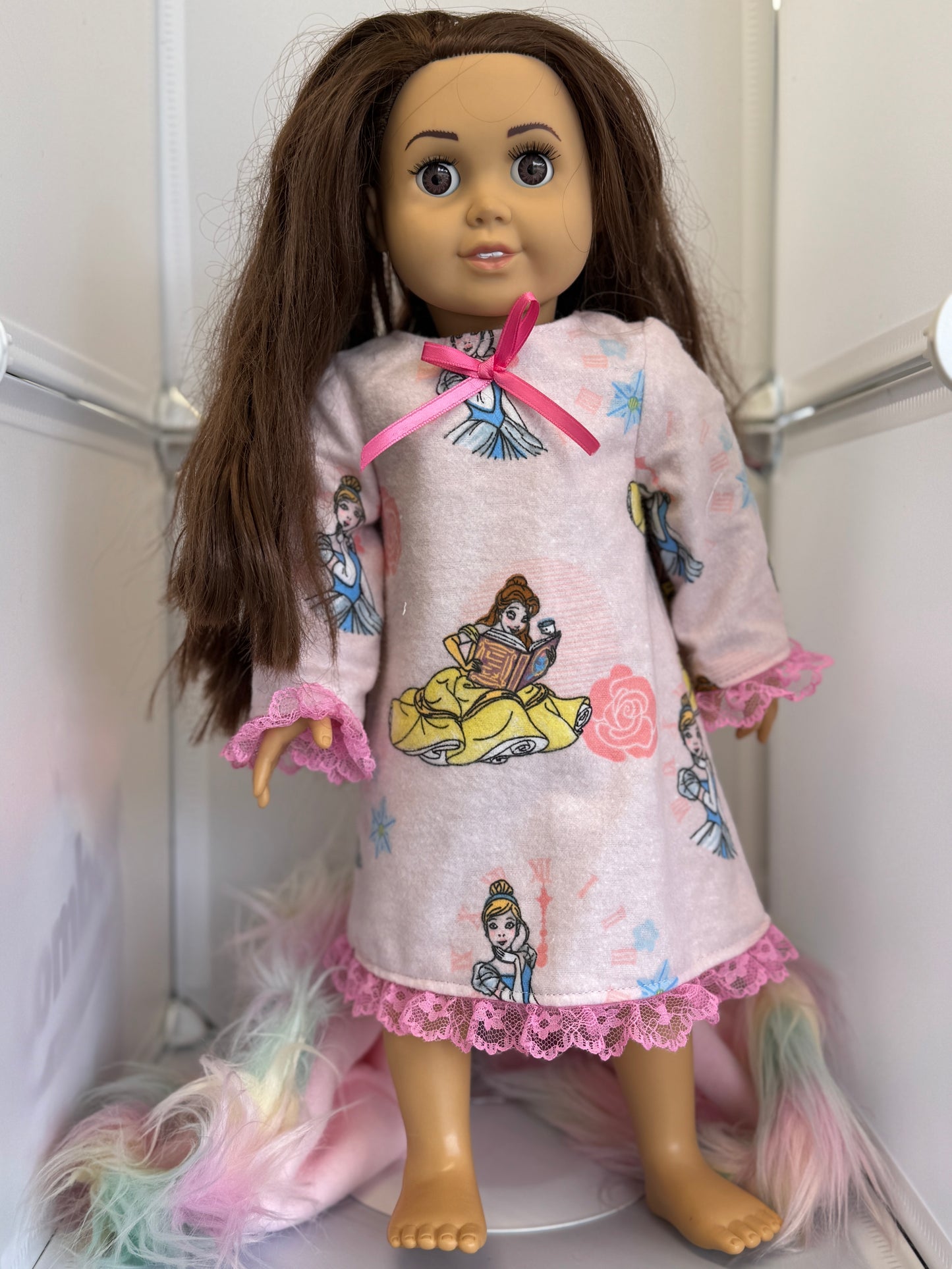 Handmade 18" Doll Clothes - Pajama set Robe & Pj's