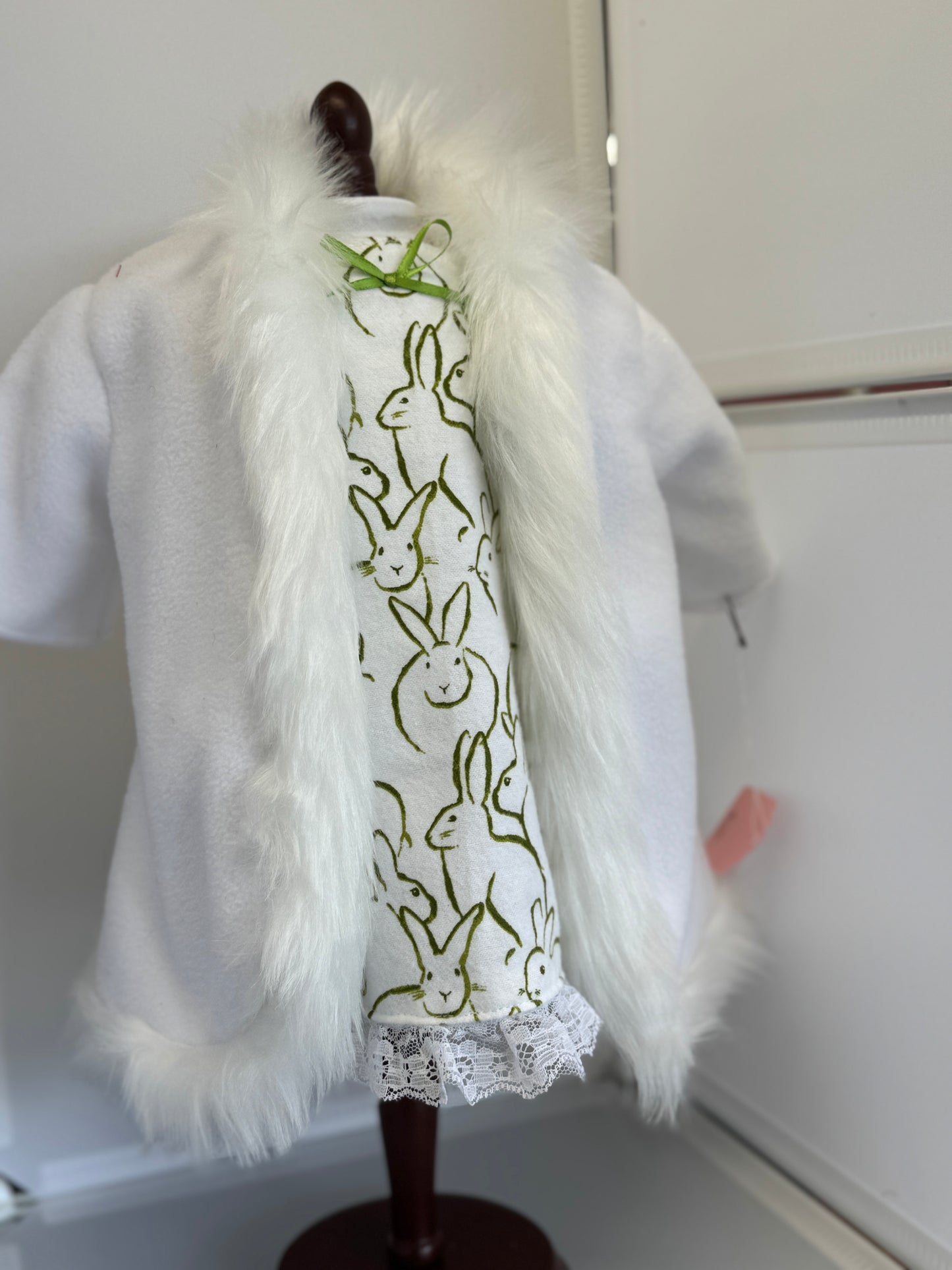 Handmade 18" Doll Clothes - Pajama set Robe & Pj's