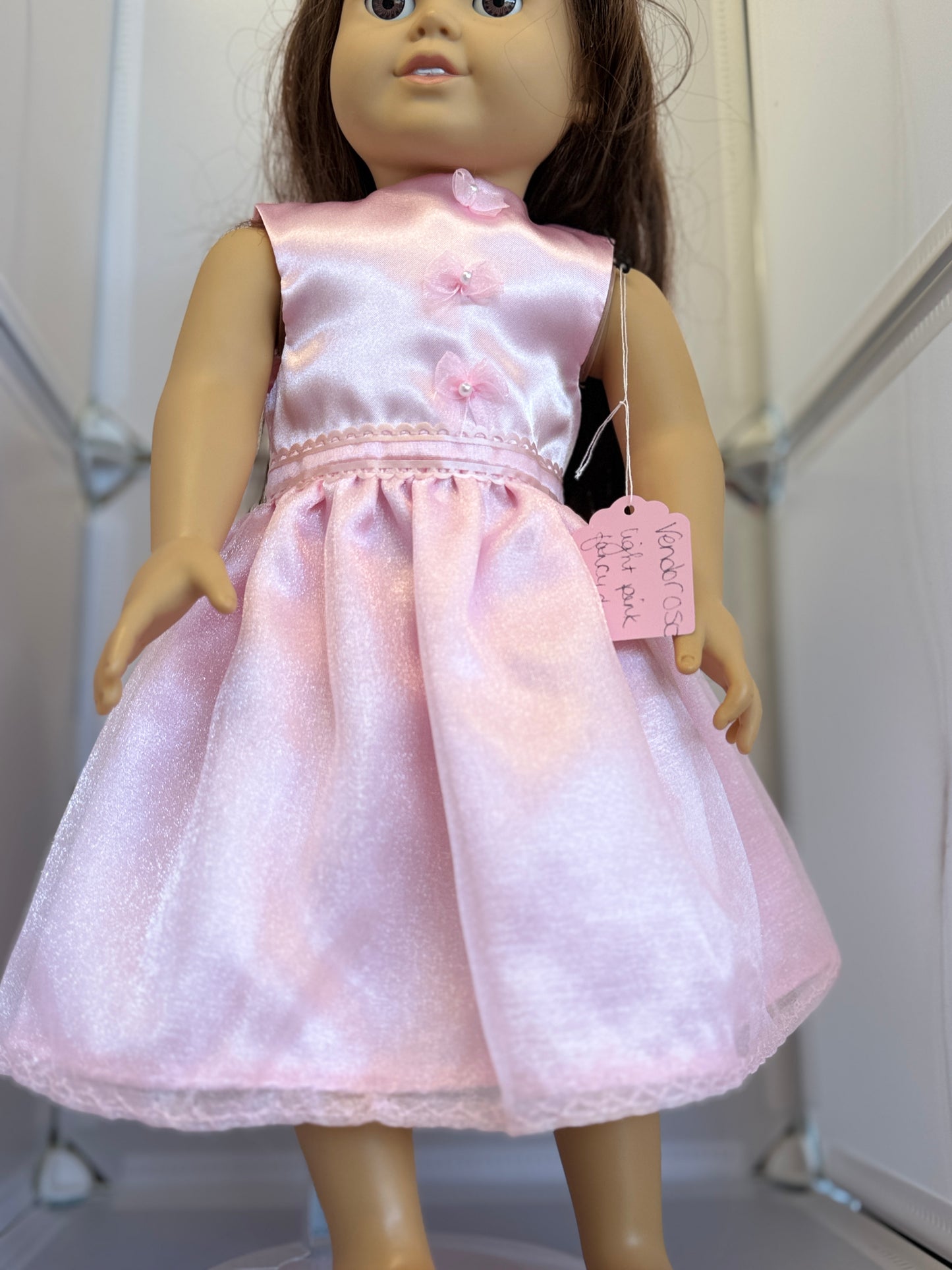Handmade 18" Doll Clothes - Pink Fancy Dress