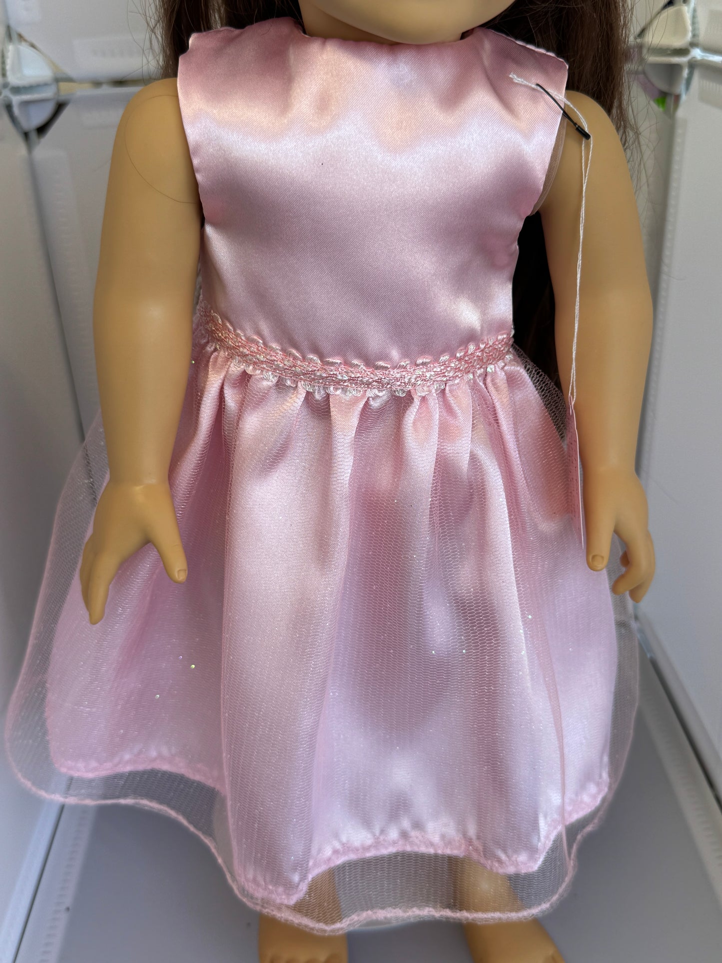 Handmade 18" Doll Clothes - Pink Fancy Dress