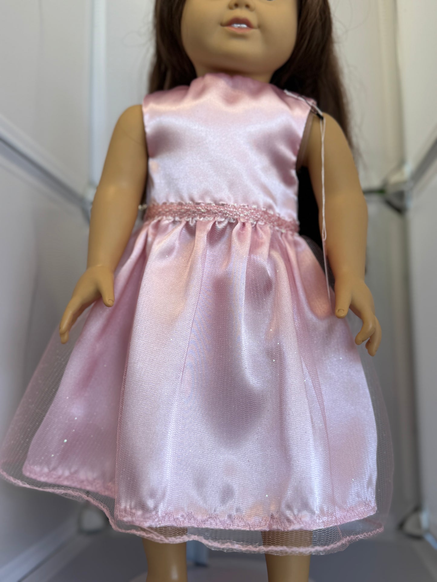 Handmade 18" Doll Clothes - Pink Fancy Dress