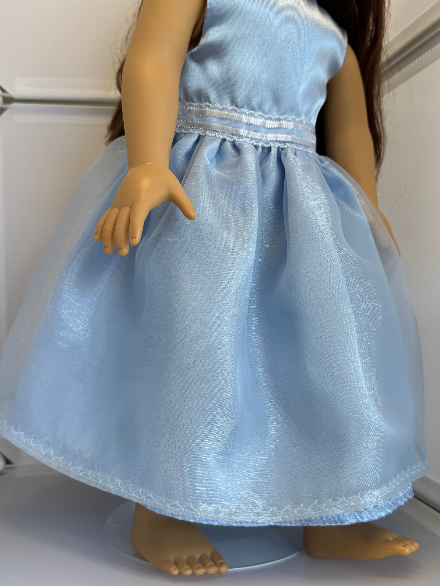 Handmade 18" Doll Clothes - Princess Dress - Cinderella's Castle Bag