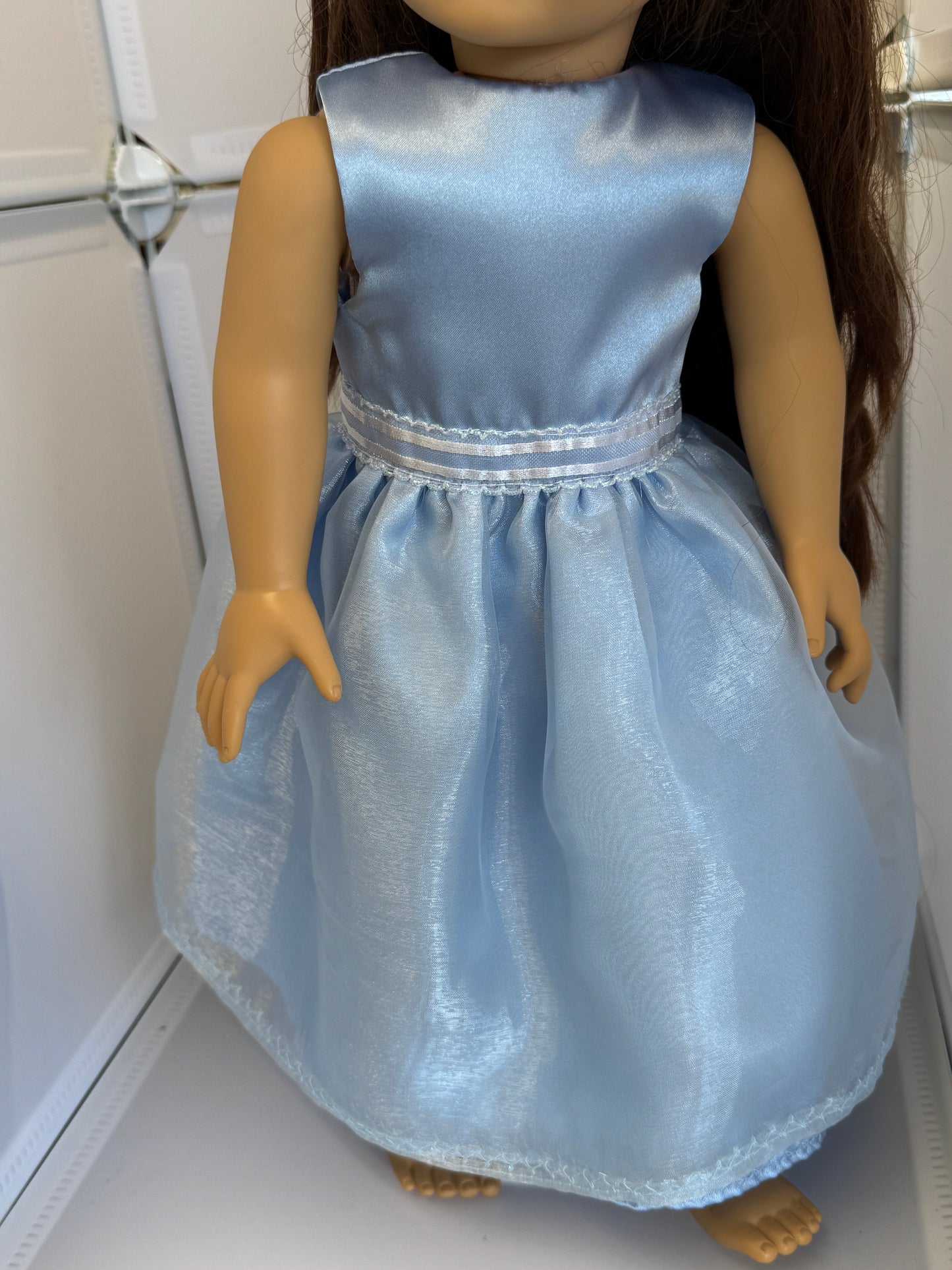 Handmade 18" Doll Clothes - Princess Dress - Cinderella's Castle Bag