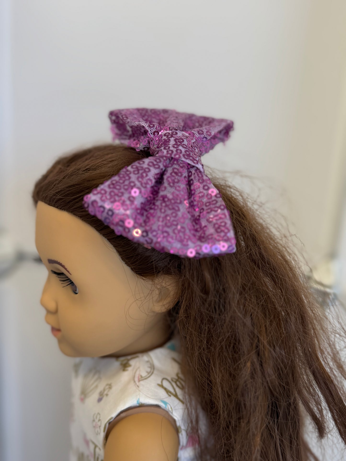 Handmade 18" Doll Clothes - Princess Dress & Bow
