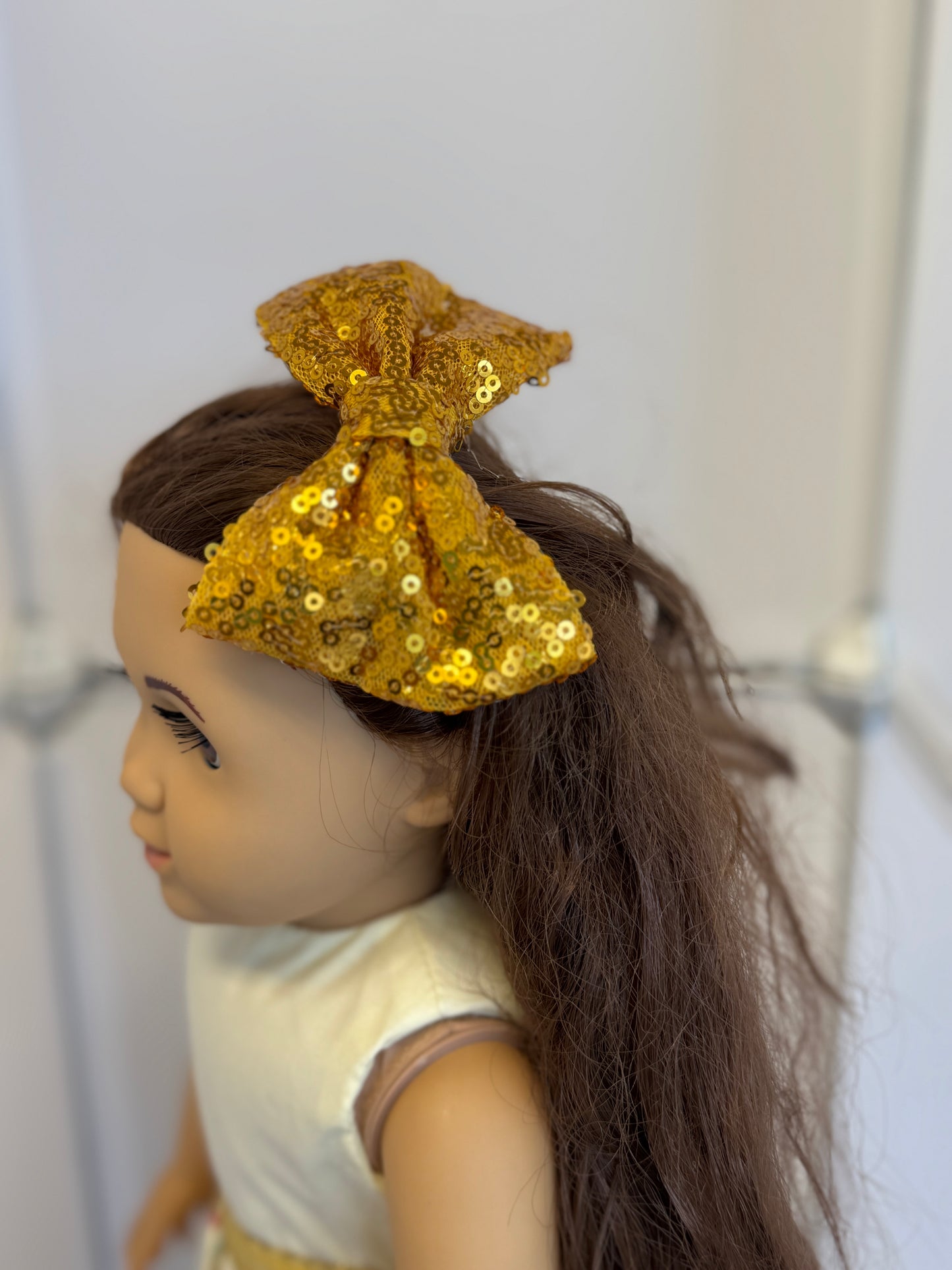 Handmade 18" Doll Clothes - Princess Dress & Bow