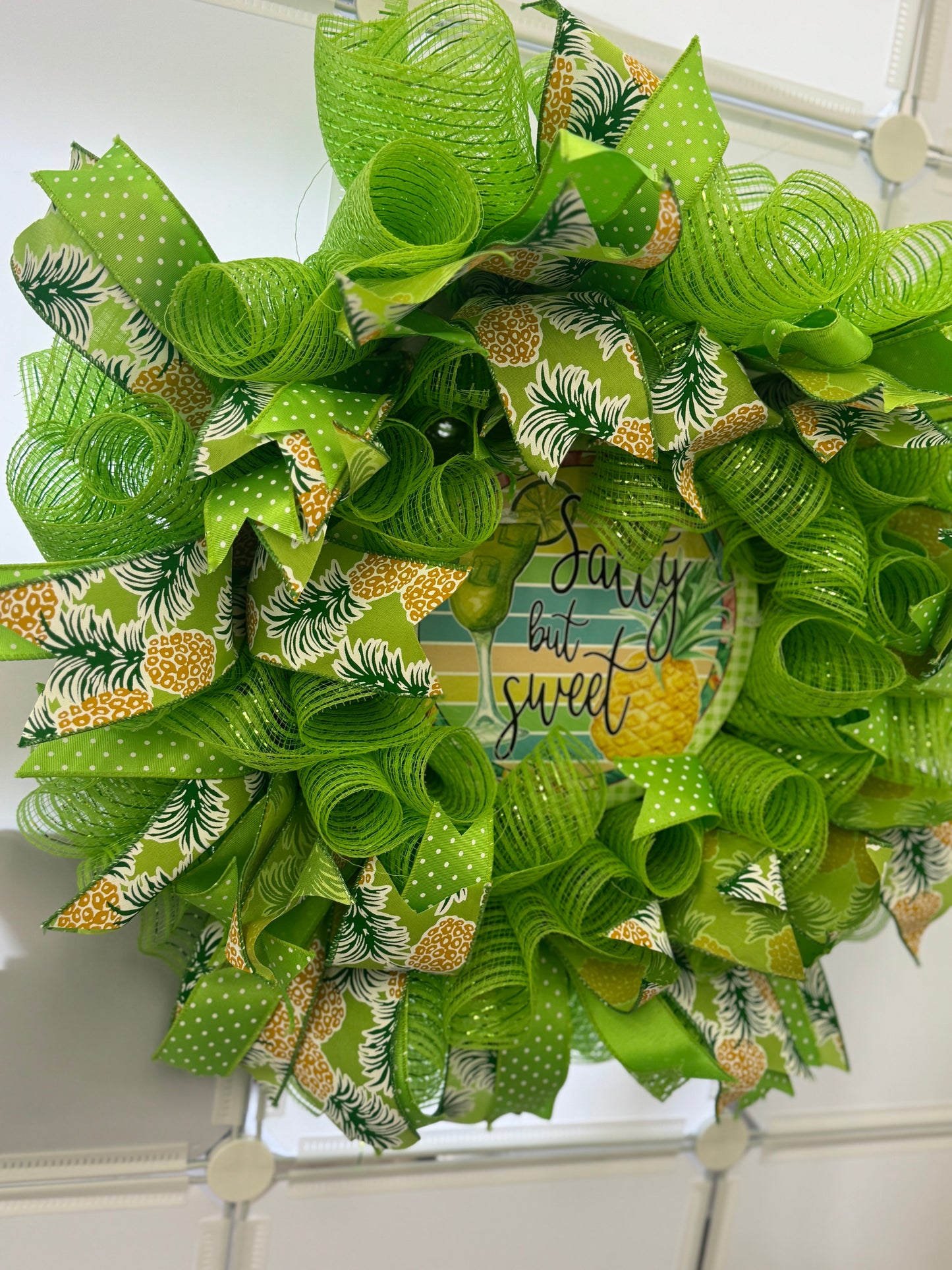 Handmade Deco Mesh Wreaths - Salty but Sweet