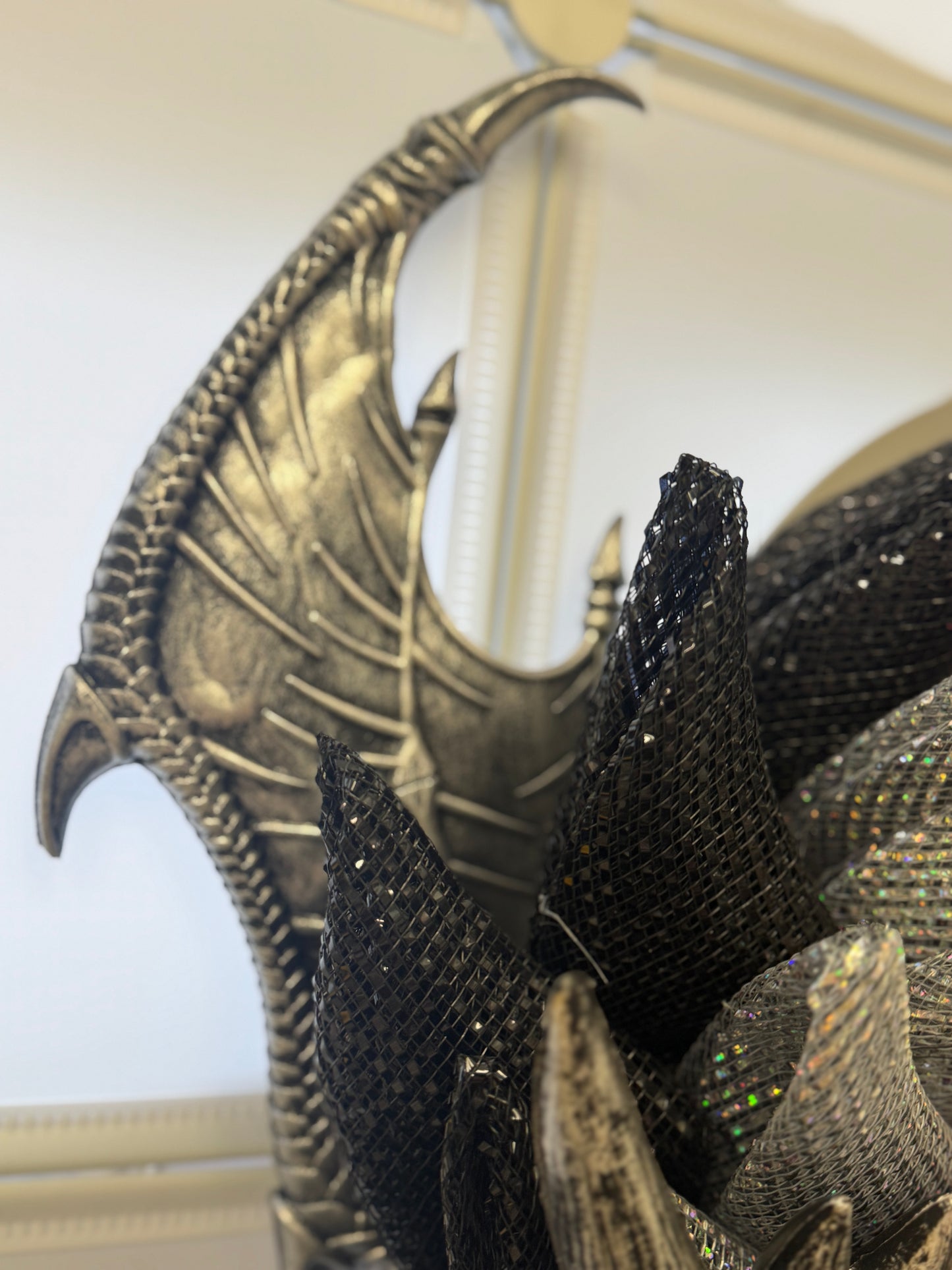 Handmade Deco Mesh Wreaths - Dragon