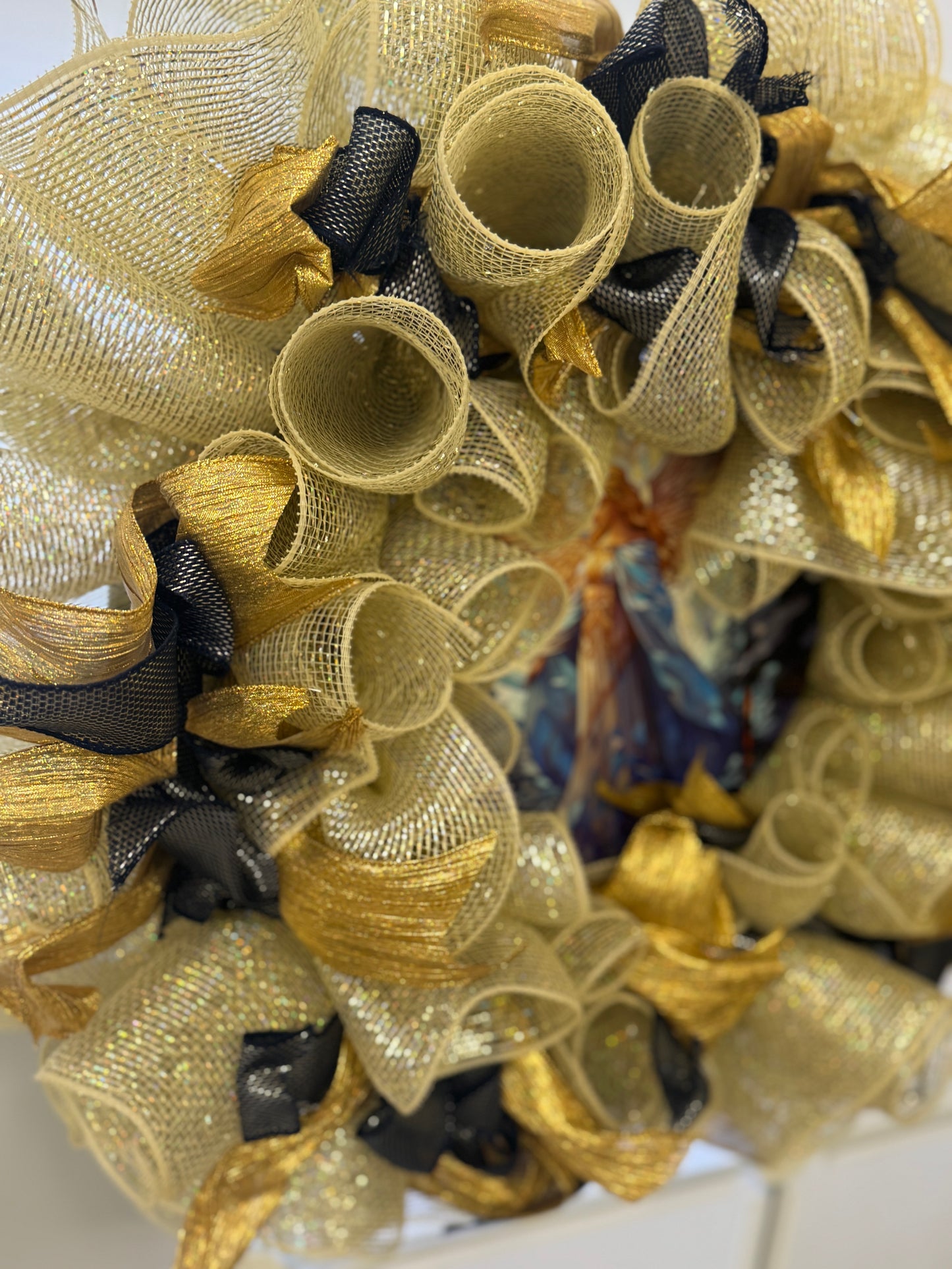 Handmade Deco Mesh Wreaths - Angel