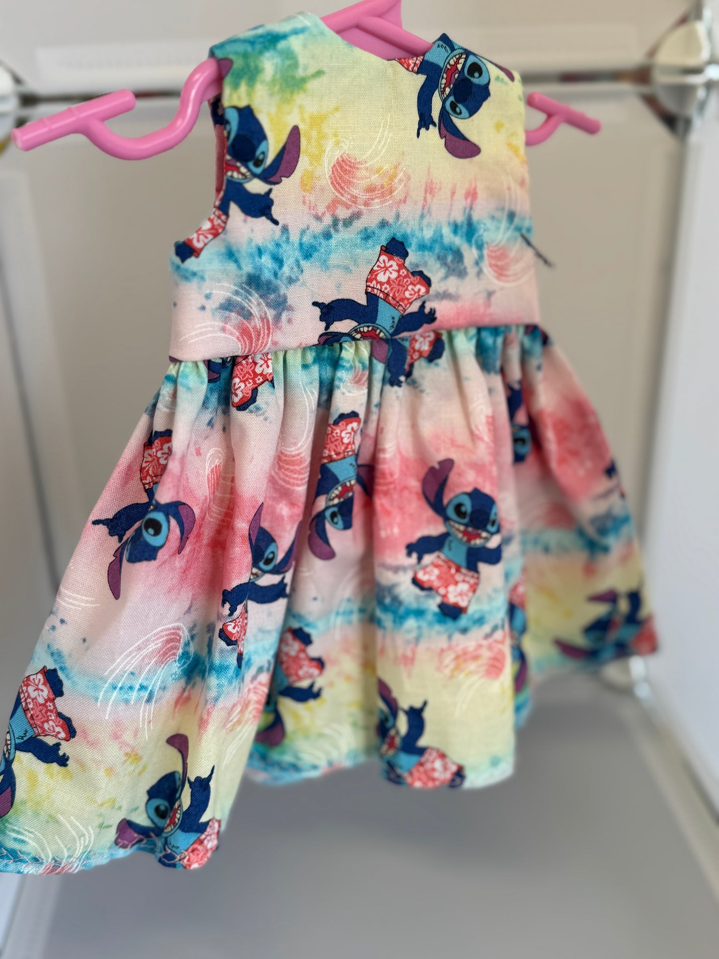 Handmade 18" Doll Clothes - Aloha Dress