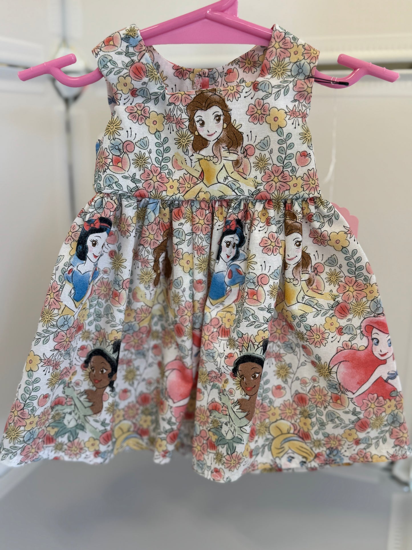 Handmade 18" Doll Clothes - Princess Floral Dress