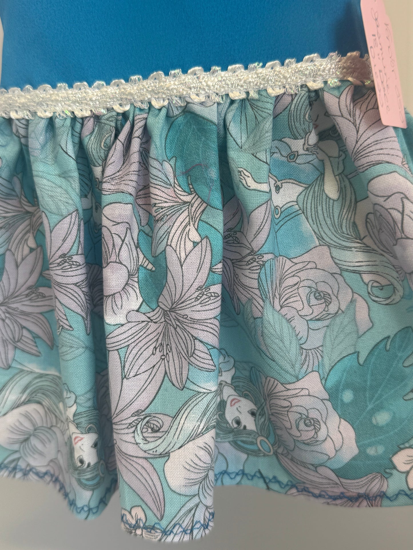 Handmade 18" Doll Clothes - Blue Princess Dress