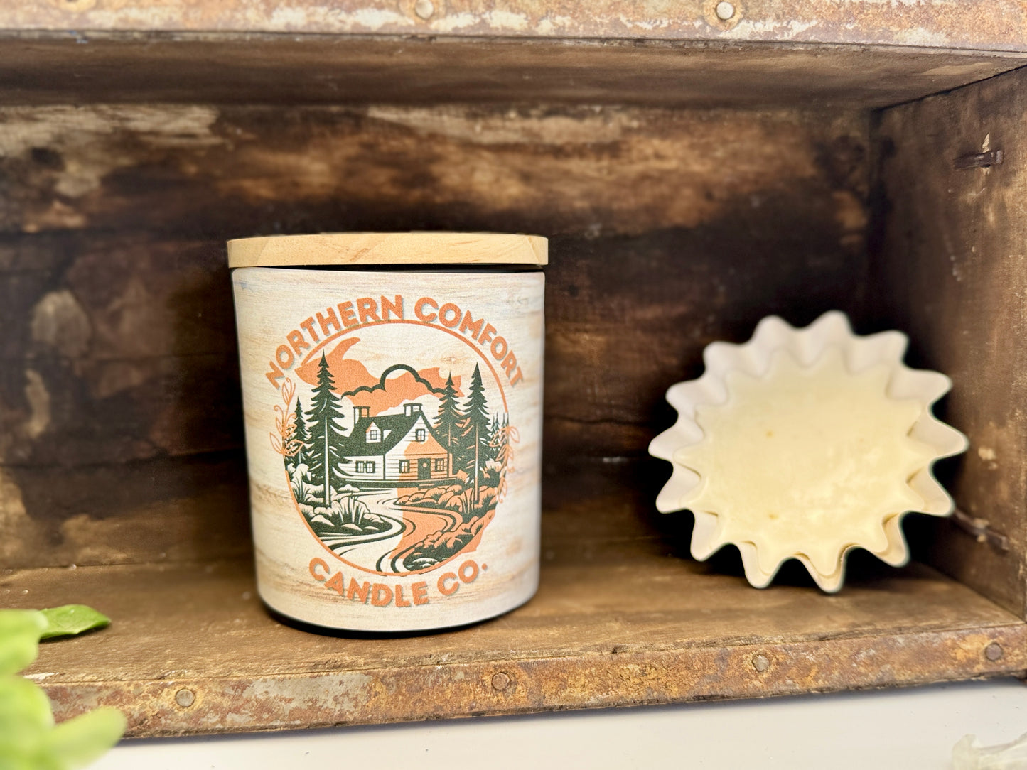 8 oz Soy Candle or Wax Melt – Handmade, Dye-Free, Non-Toxic - Orange Citrus