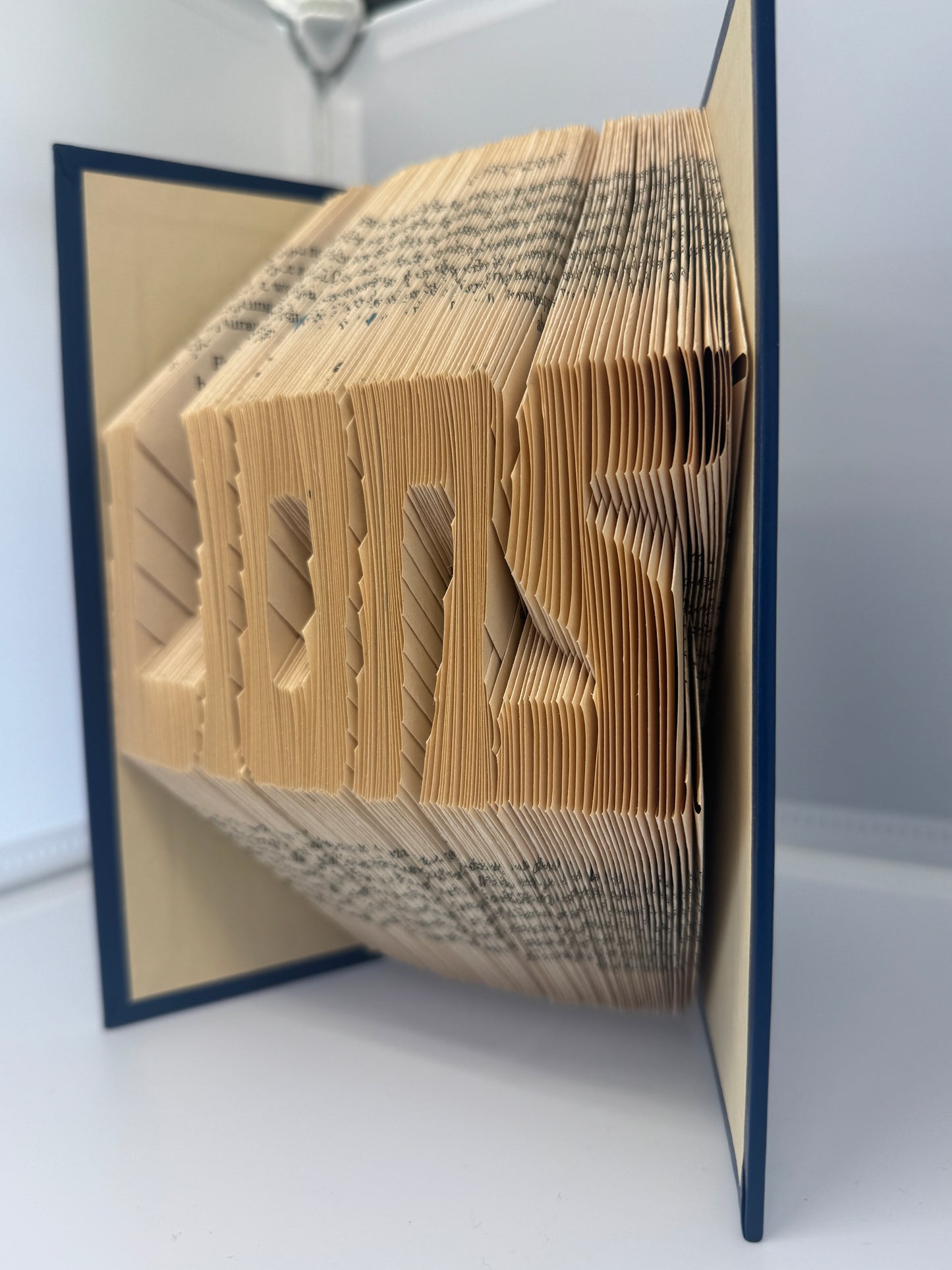 Folded Book Art - Lion
