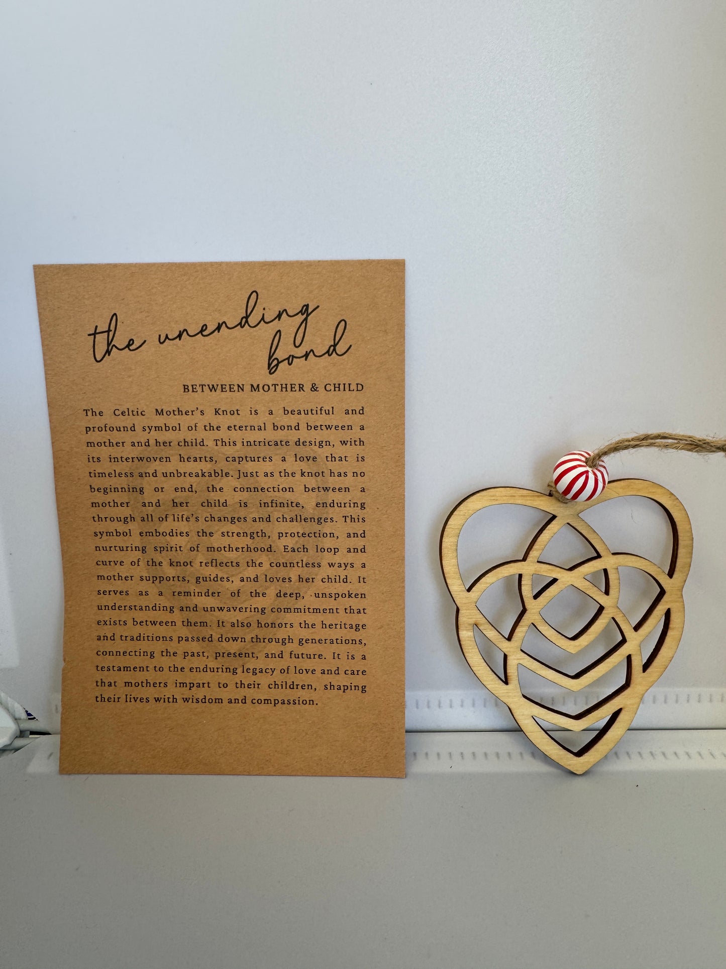 Laser-Cut Celtic Wood Ornaments – With Symbolic Meanings - Unending Bond