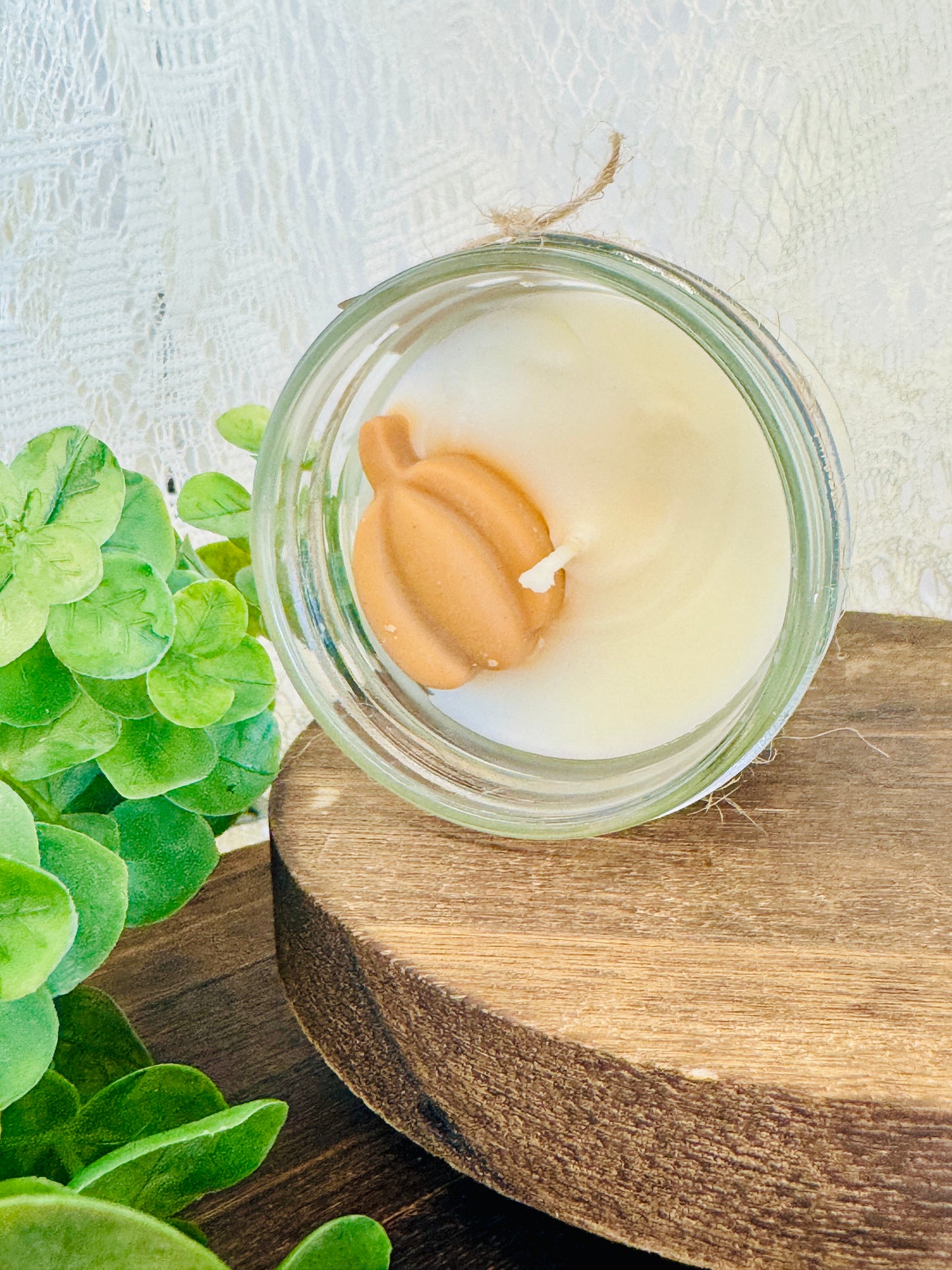 All-Natural Soy Candle – Clean & Cozy Burn - Pumpkin Cheesecake (4oz)