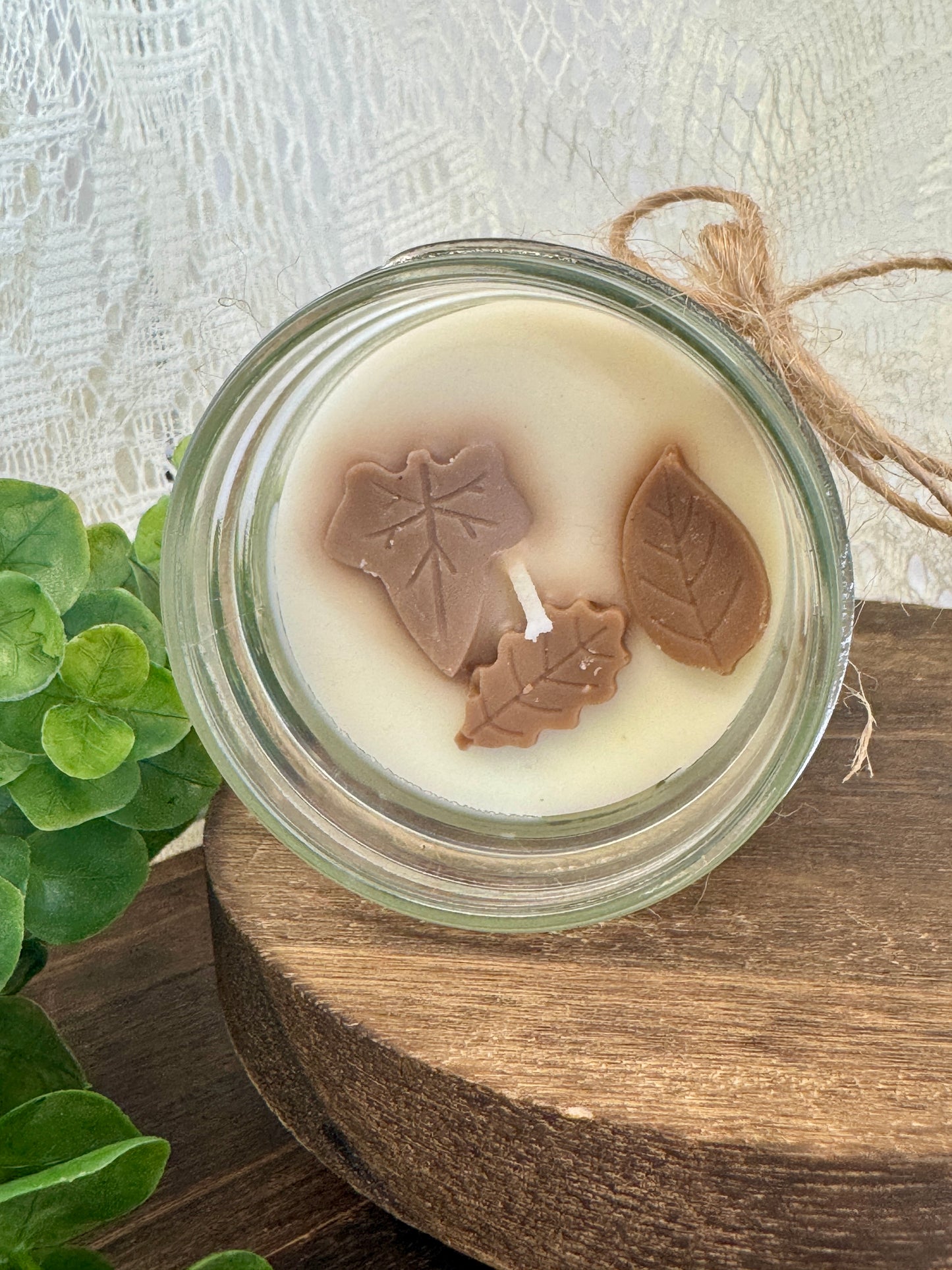 All-Natural Soy Candle – Clean & Cozy Burn - Pecan Pie (4oz)