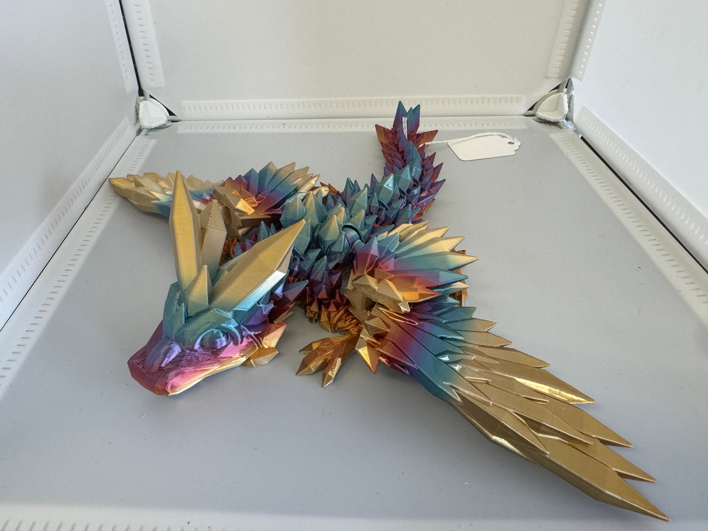 3D-Printed Handmade Creation – Winged Dragon