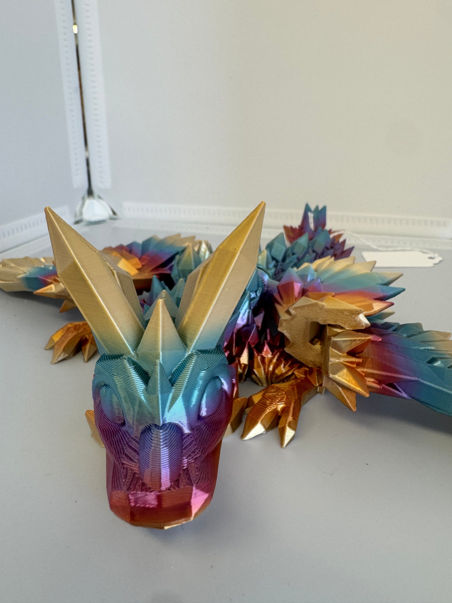 3D-Printed Handmade Creation – Winged Dragon
