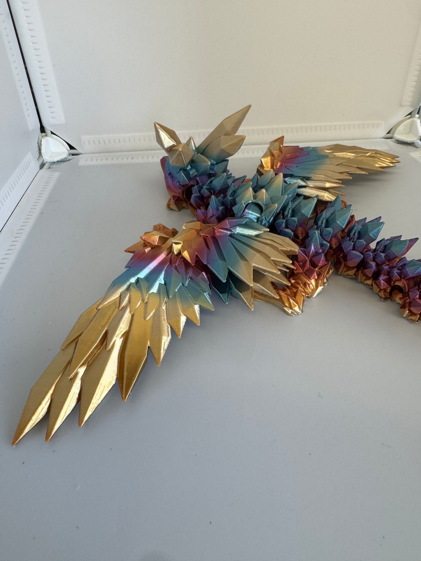 3D-Printed Handmade Creation – Winged Dragon