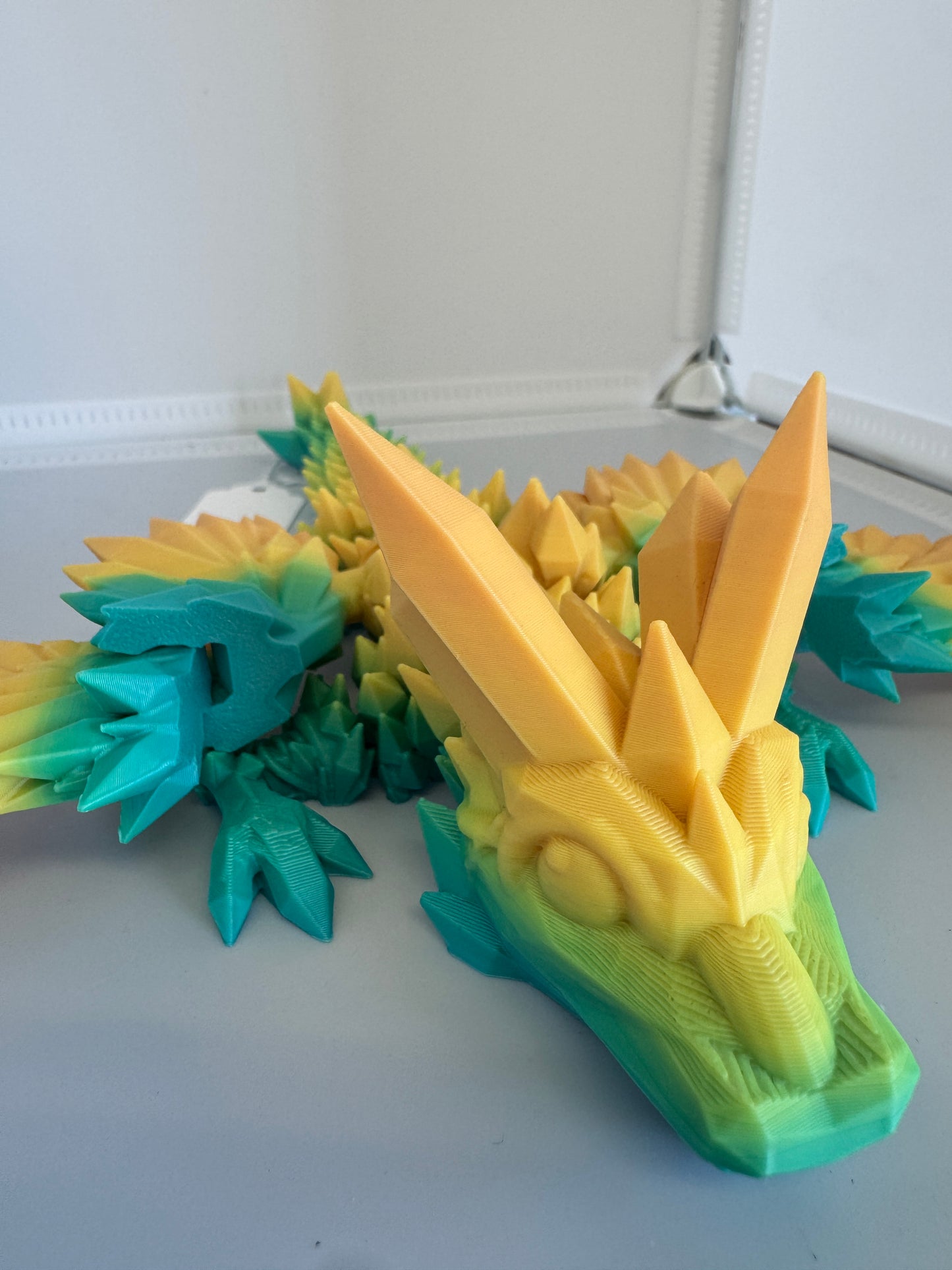 3D-Printed Handmade Creation – Winged Dragon
