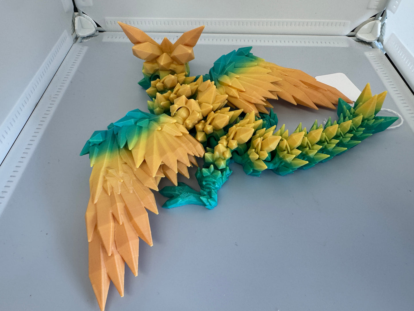 3D-Printed Handmade Creation – Winged Dragon