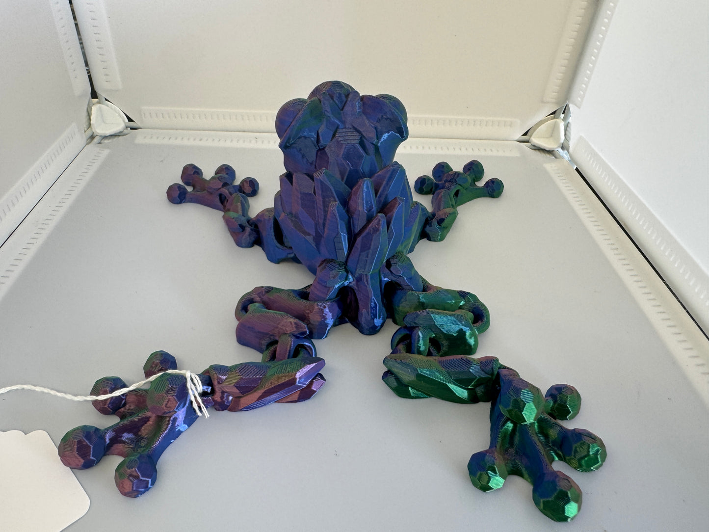 3D-Printed Handmade Creation – Giant Frog